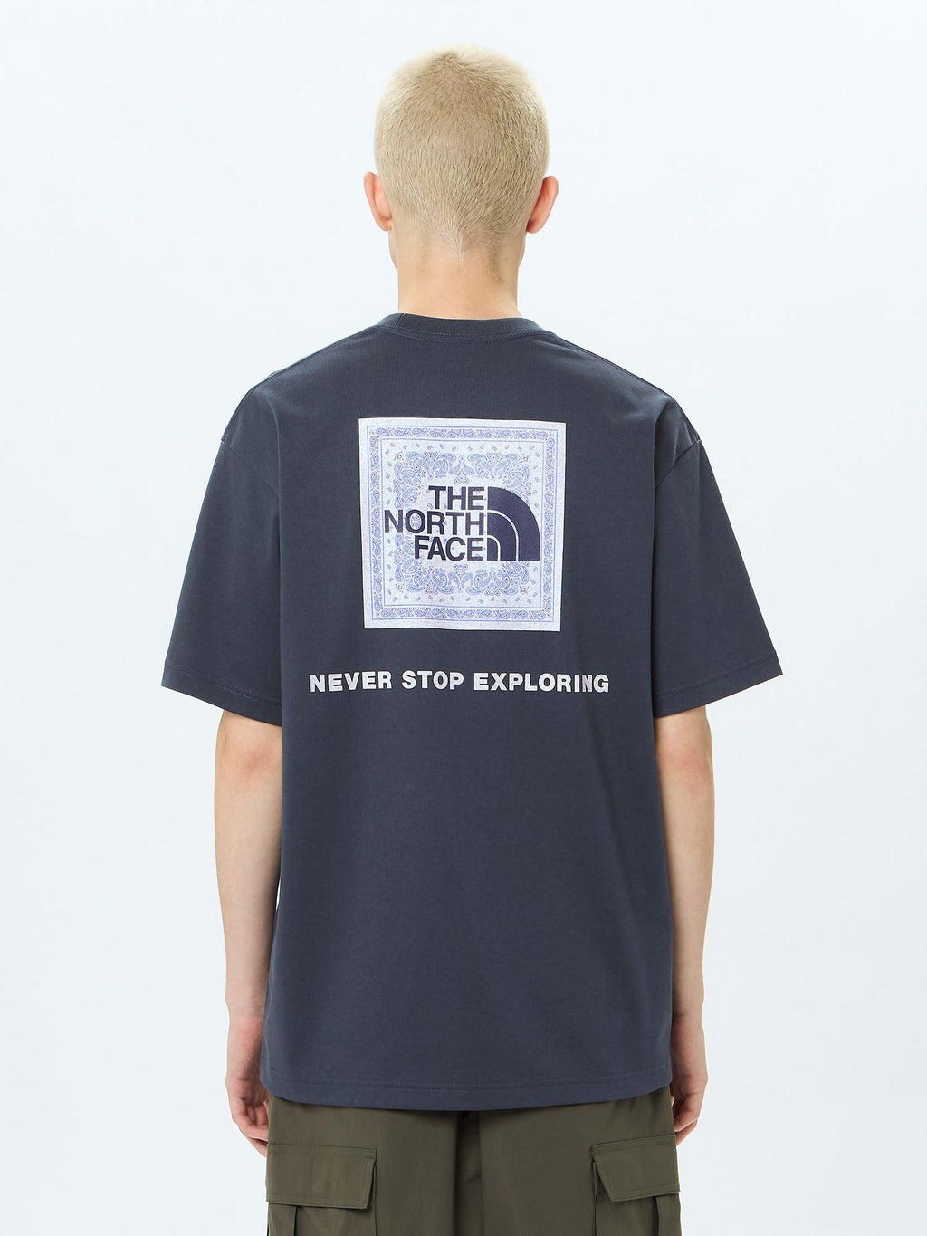 Short Sleeve Bandana Square Logo Tee (Men's)