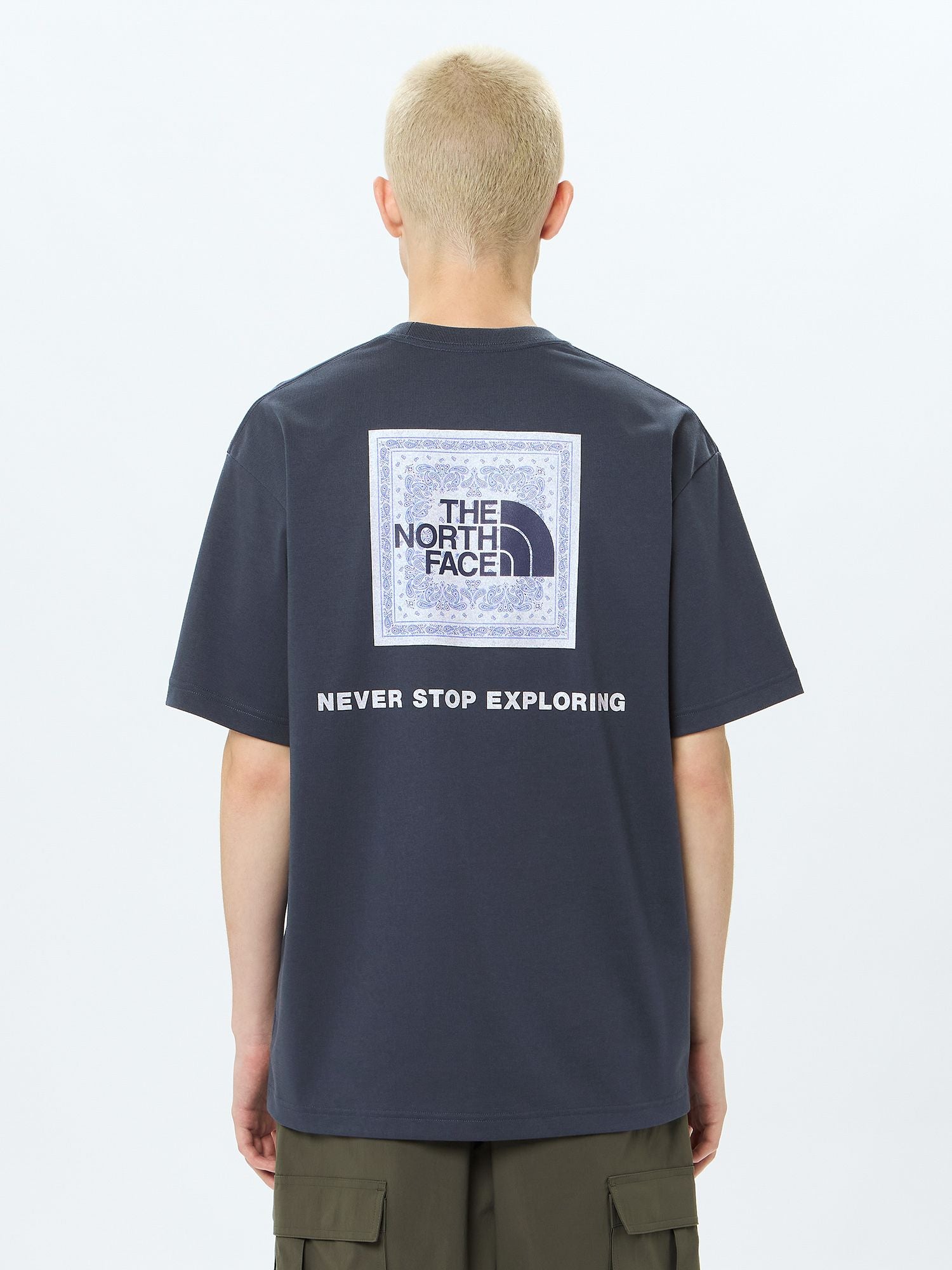 Short Sleeve Bandana Square Logo Tee (Men's)