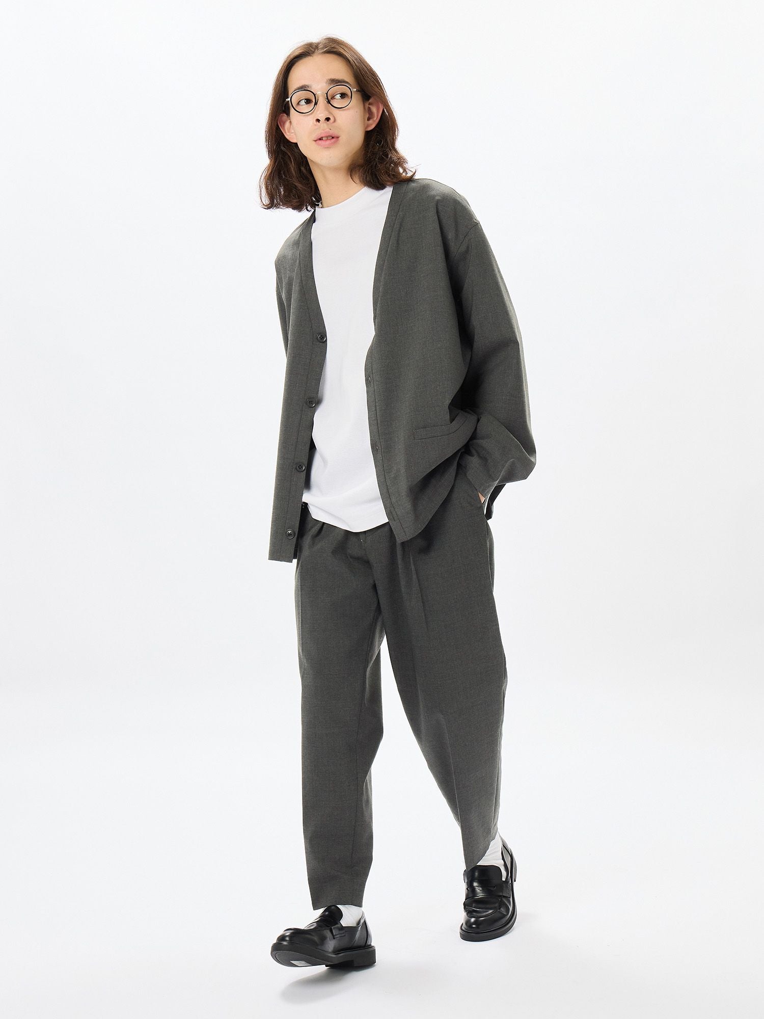 Newsboy/Cardigan Jacket (Unisex)