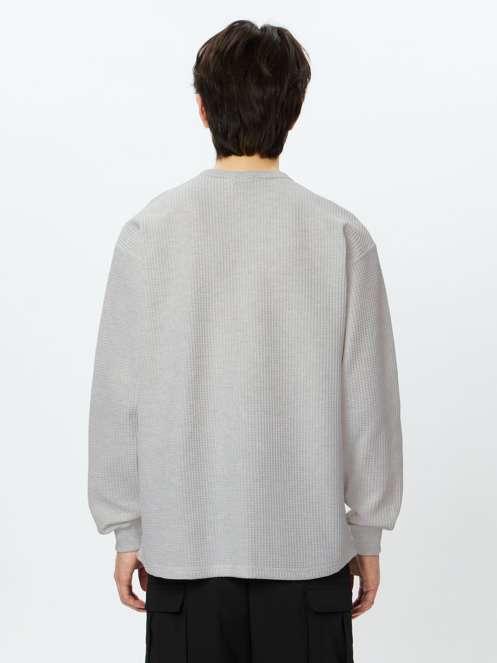 Long Sleeve Warm Waffle Crew (Unisex)