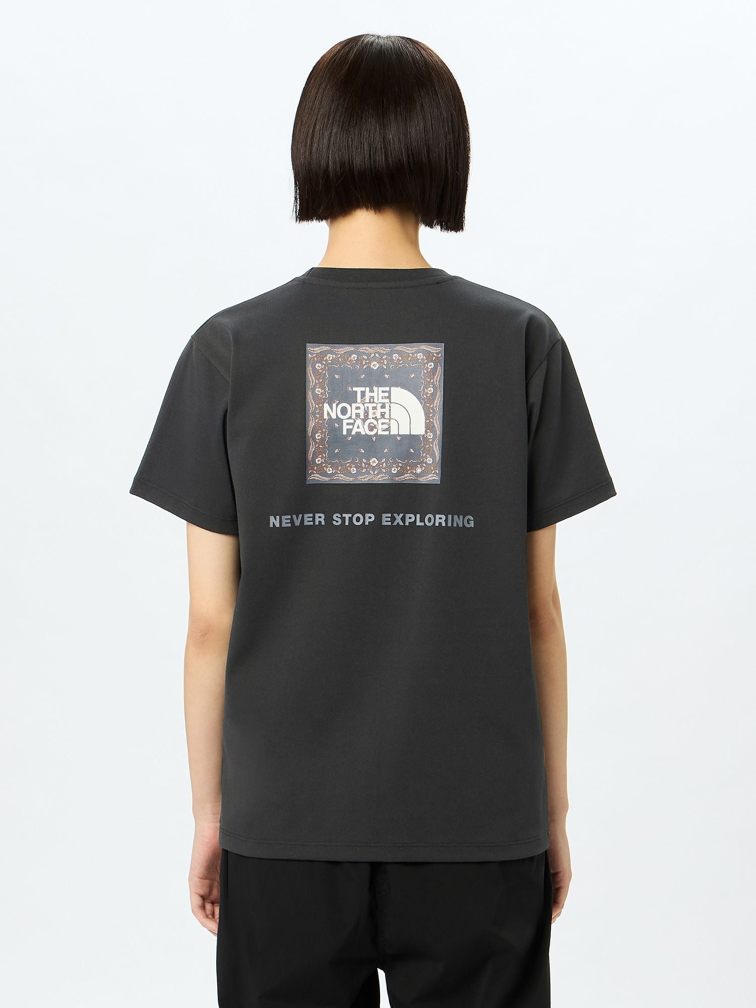 Short Sleeve Bandana Square Logo Tee (Women's)