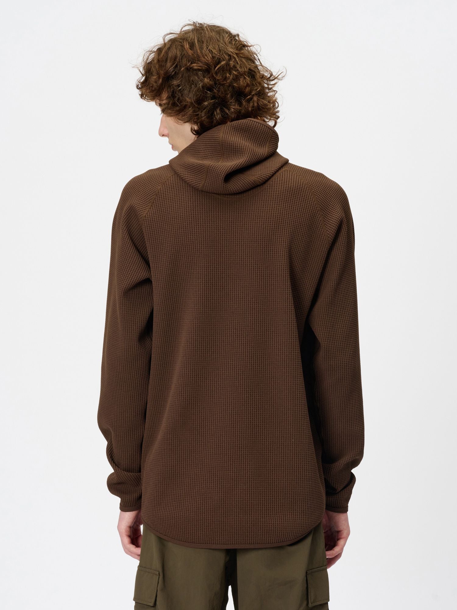 Waffle Light Long Sleeve Hoodie (Unisex)