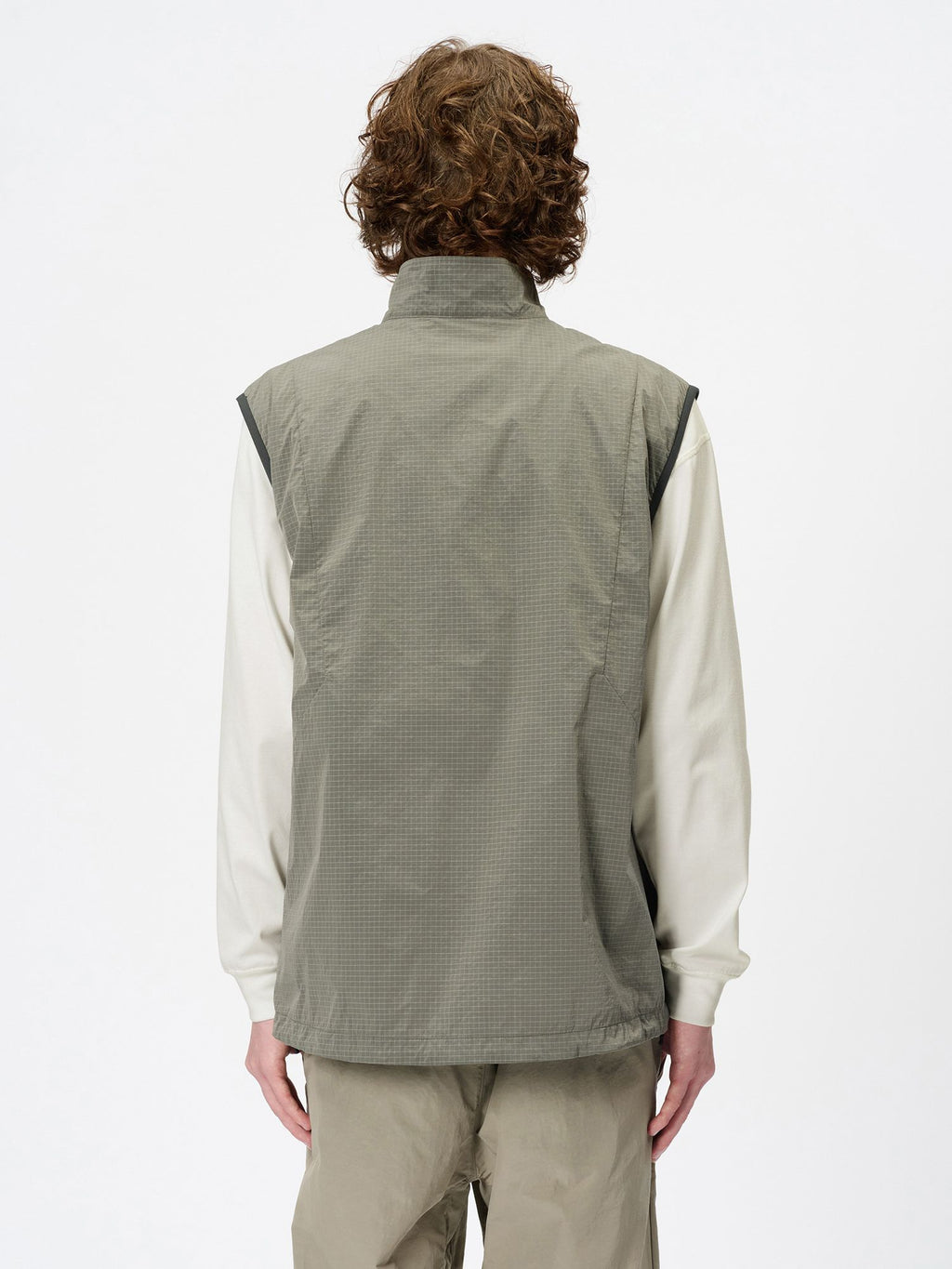 Dope Dyed Ripstop Wind Vest (Unisex)