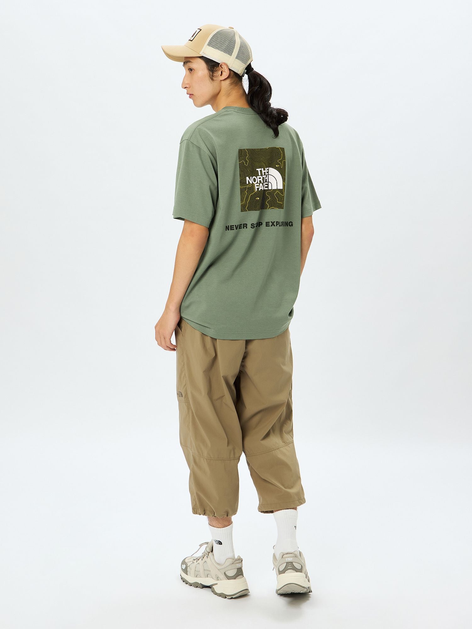 Short Sleeve Back Square Traverse Logo Tee (Men's)