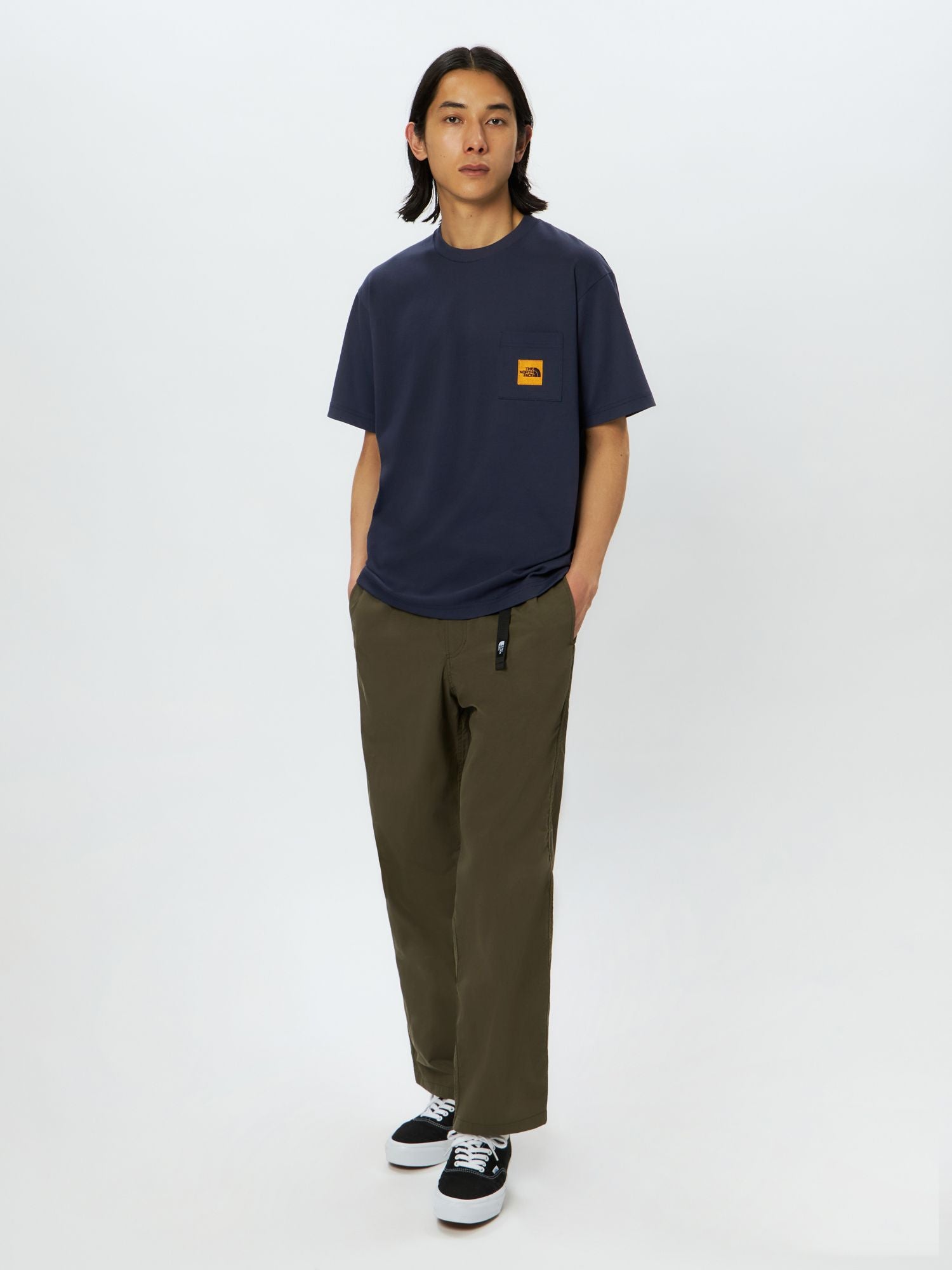 Short Sleeve Square Logo Pocket Tee (Men's)