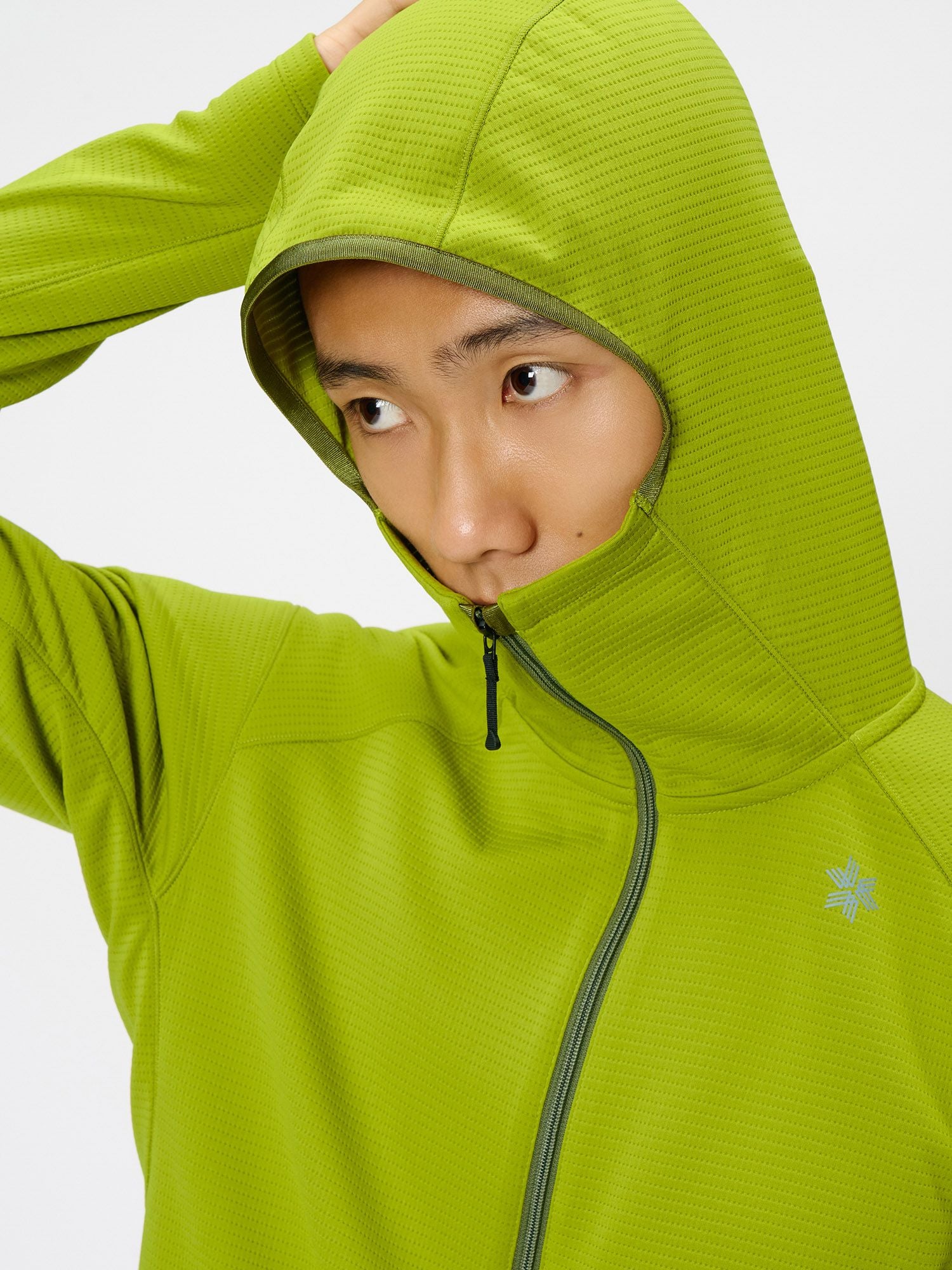 Dual Layered Long Sleeve Hoodie (Unisex)