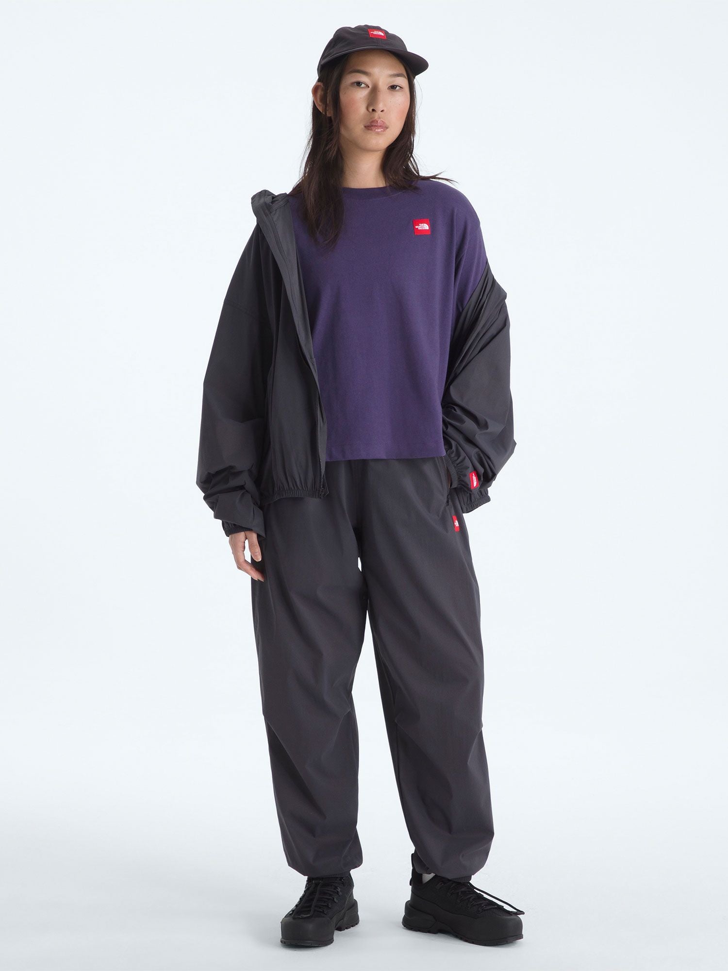 Red Box Short Sleeve Boxy Tee (Women's)