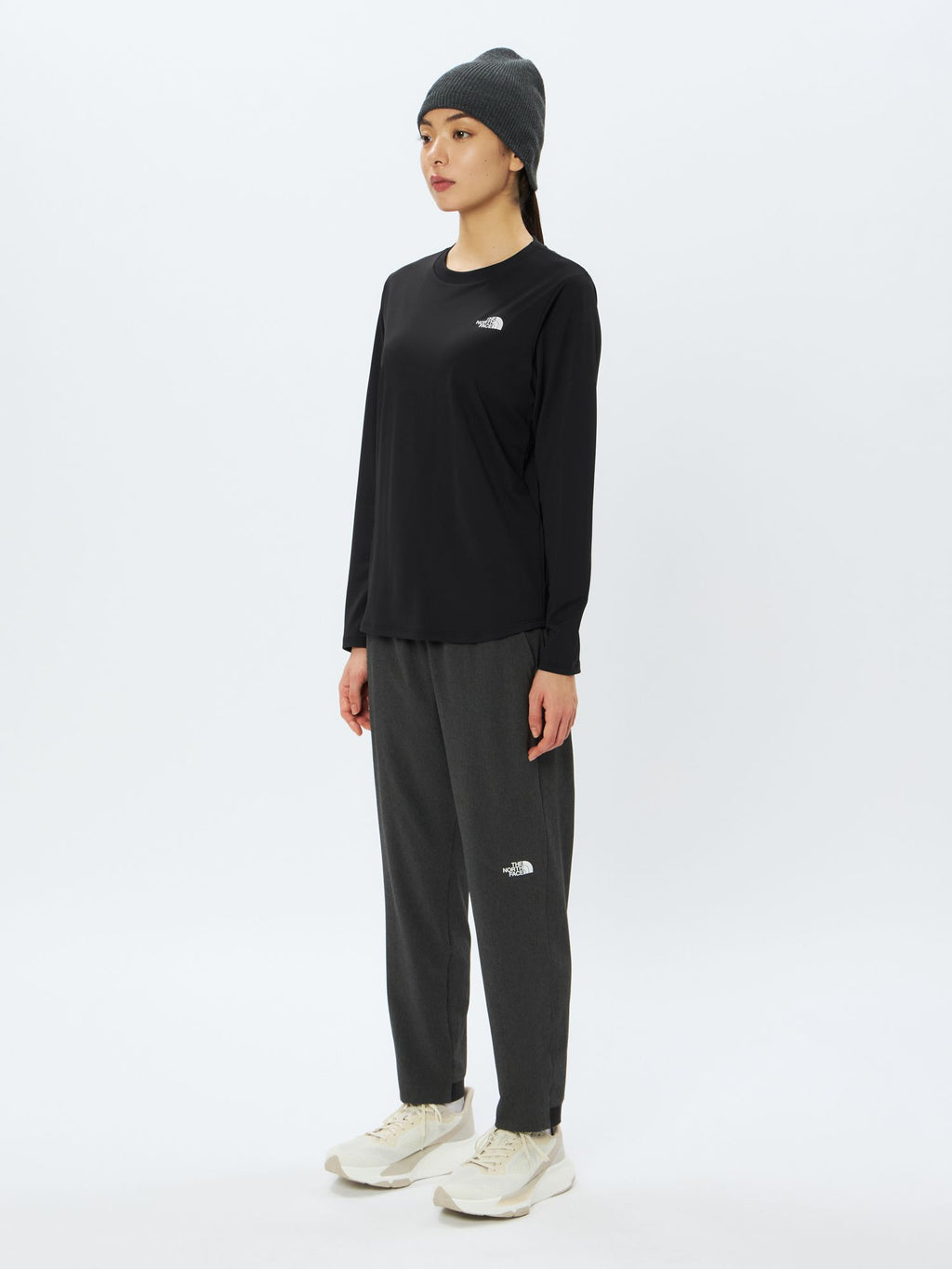 Long Sleeve One Point Logo Tee (Women's)