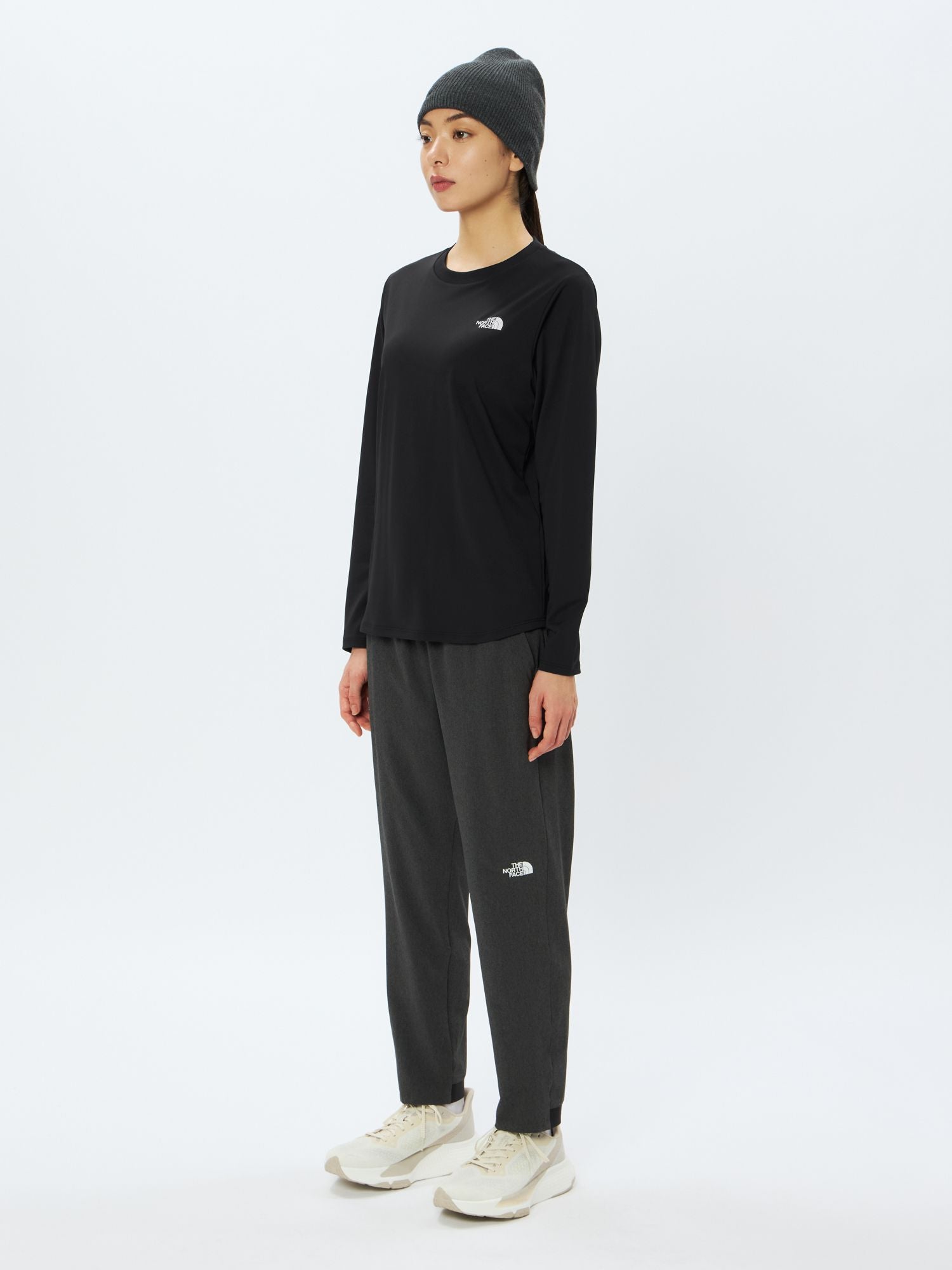 Long Sleeve One Point Logo Tee (Women's)