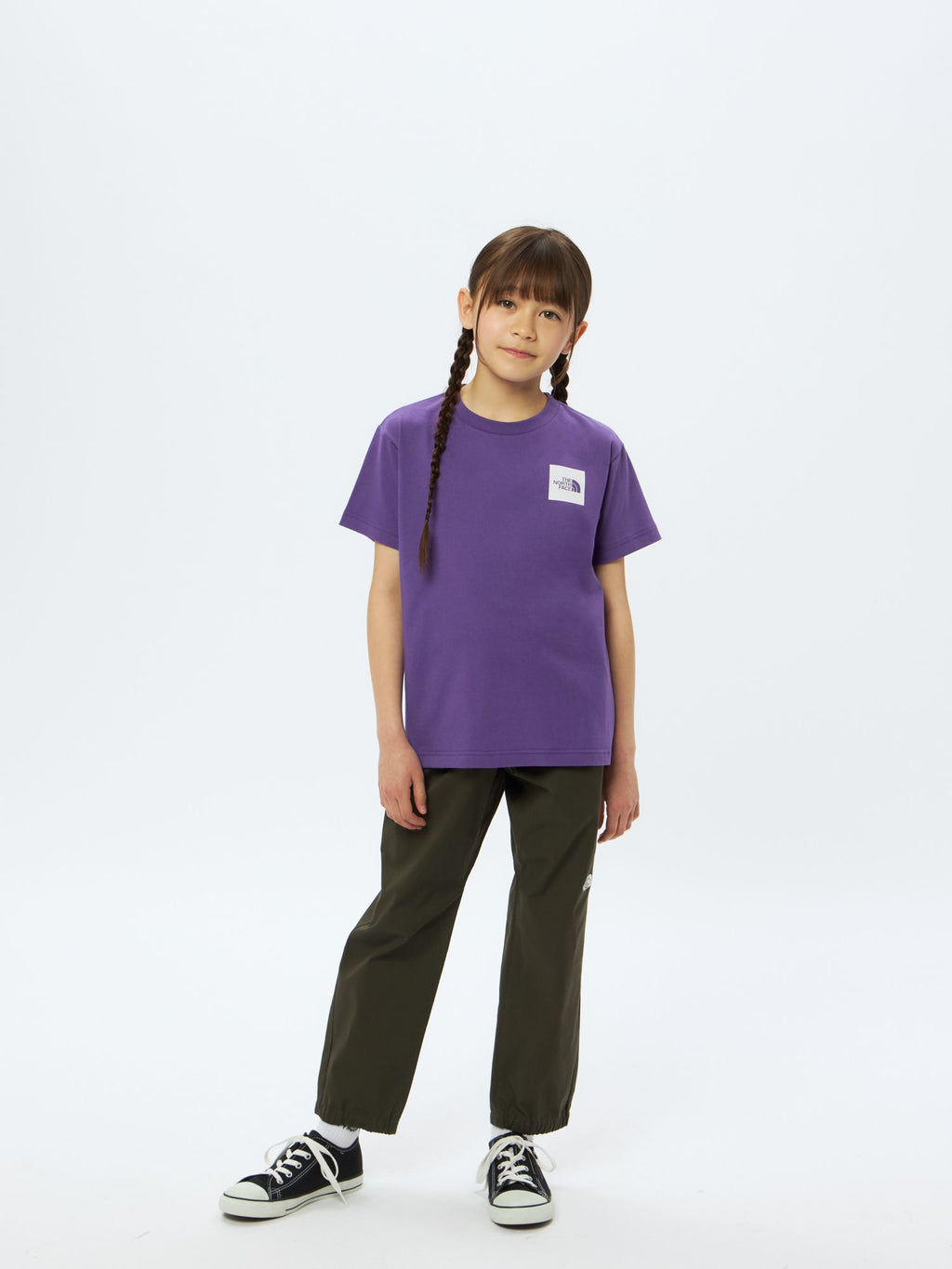 Short Sleeve Small Square Logo Tee (Kids)