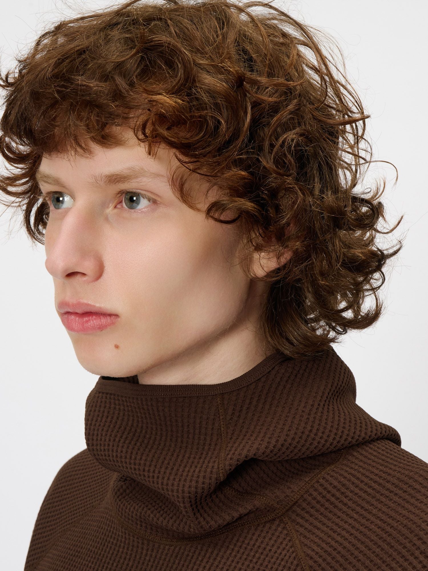 Waffle Light Long Sleeve Hoodie (Unisex)