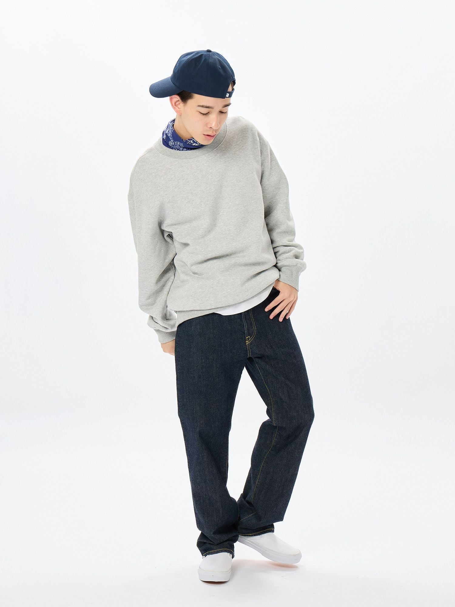 Baritone / Heavy Warm Sweat Long Sleeve Crew (Unisex)