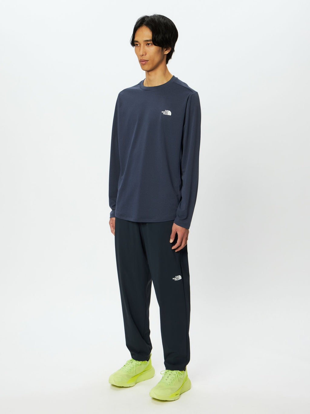 Long Sleeve One Point Logo Tee (Men's)