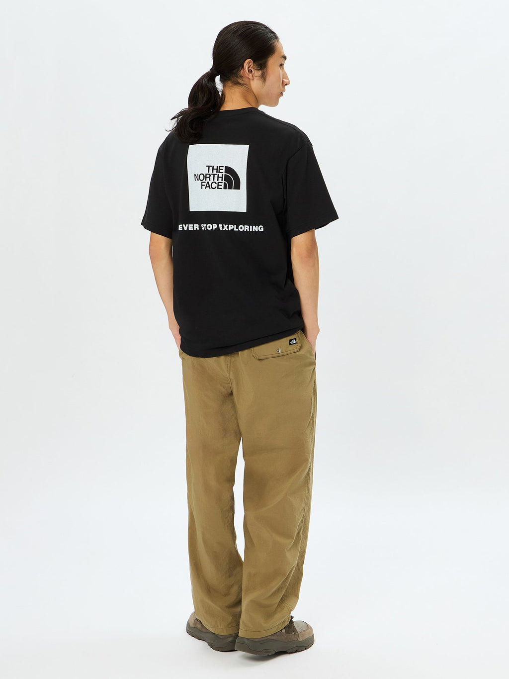 Short Sleeve Back Square Logo Tee (Men's)