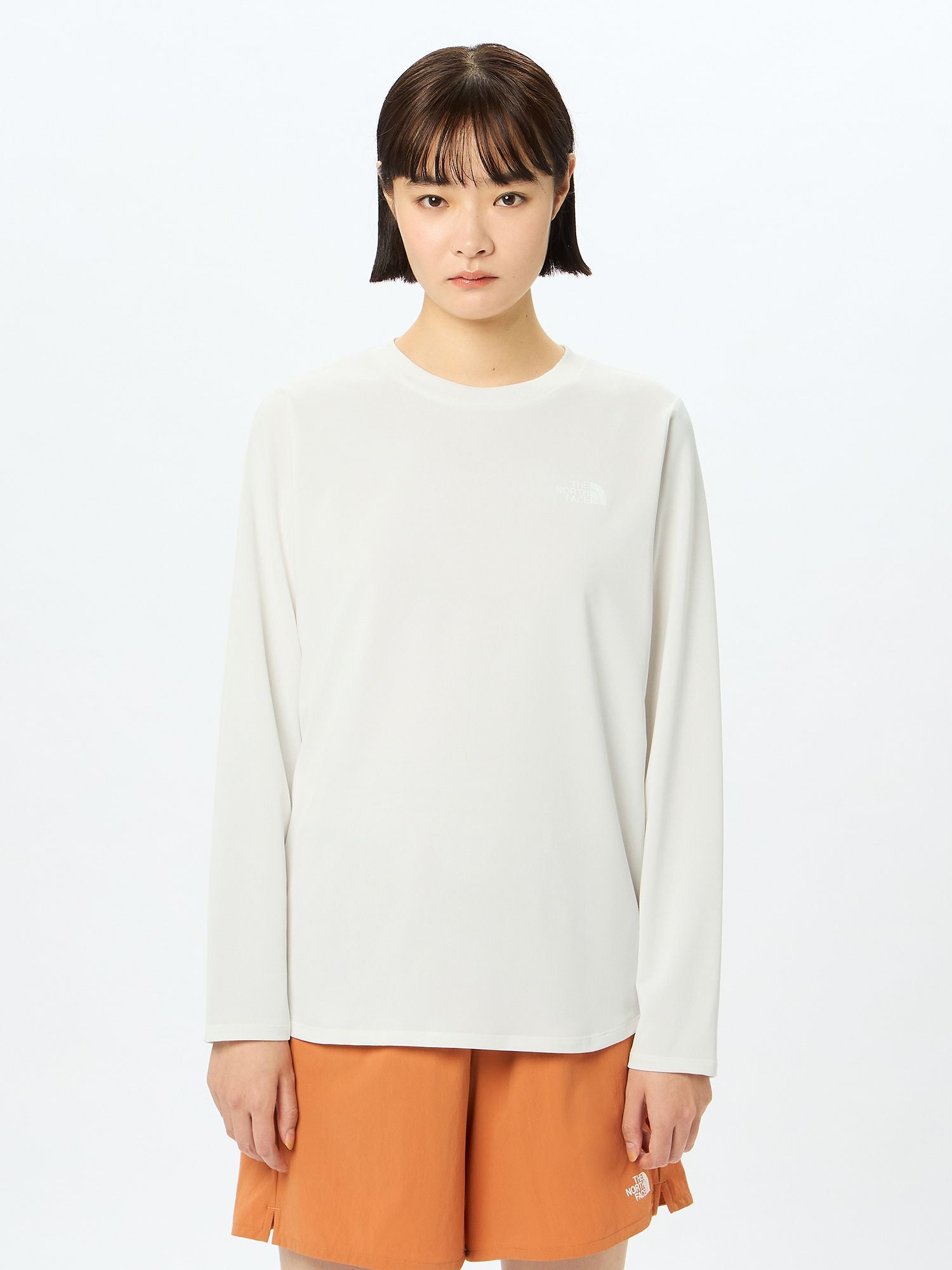 Long Sleeve One Point Logo Tee (Women's)