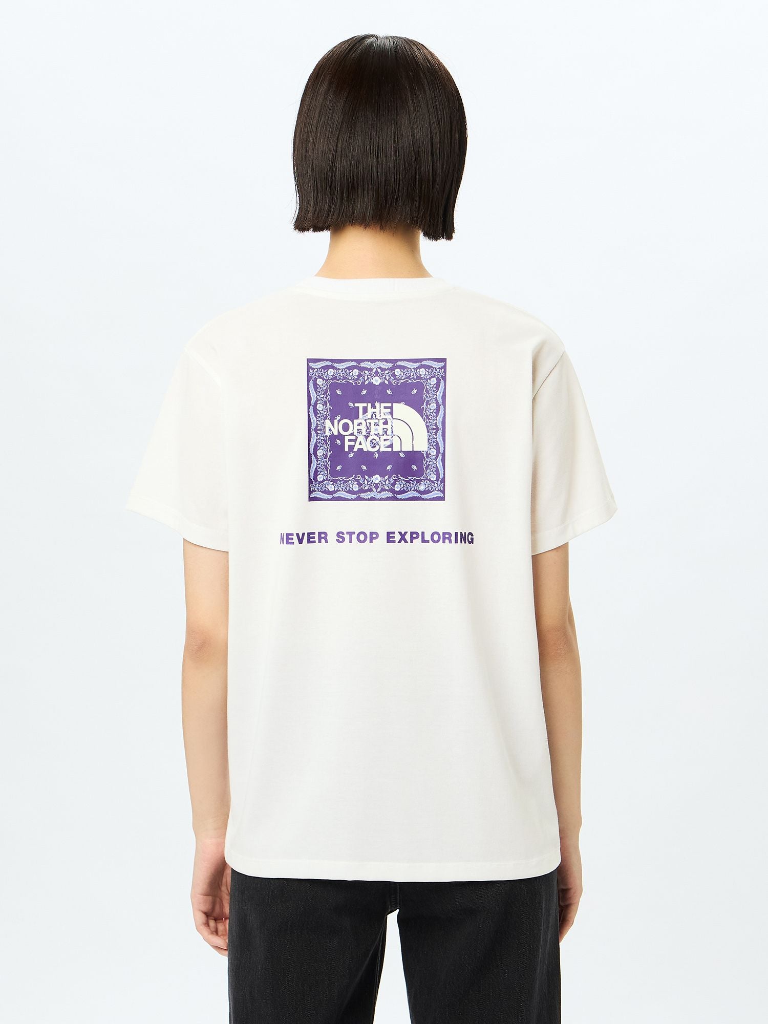 Short Sleeve Bandana Square Logo Tee (Women's)