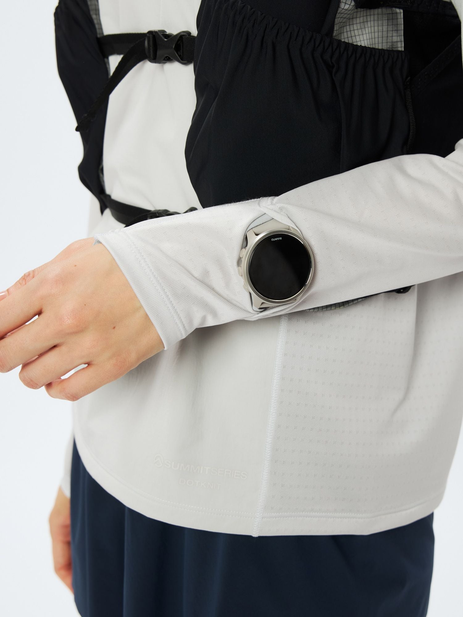 Long Sleeve Hybrid Dry Dot Light Crew (Women's)