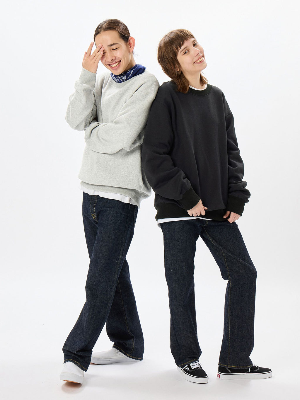 Baritone / Heavy Warm Sweat Long Sleeve Crew (Unisex)