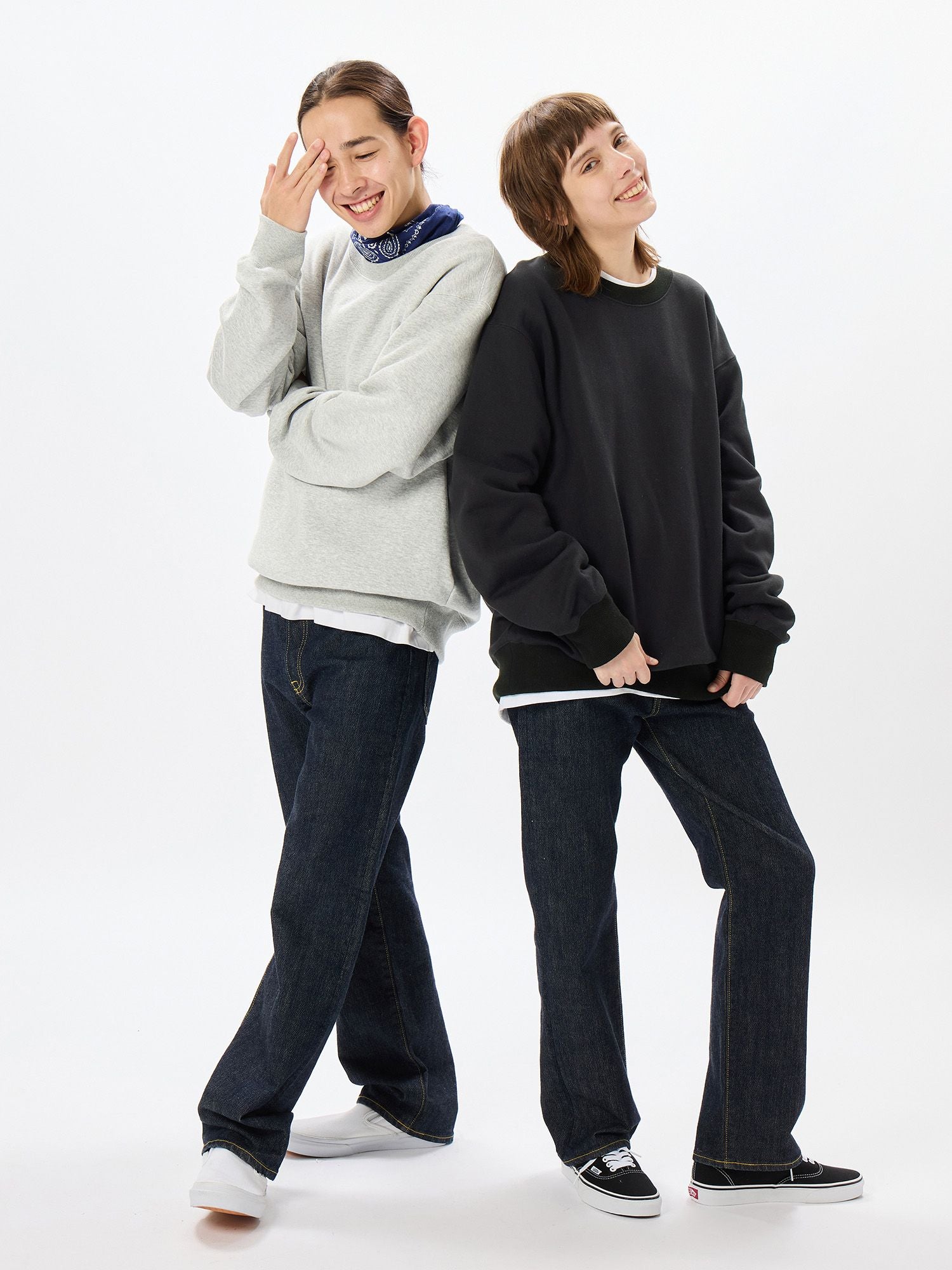 Baritone / Heavy Warm Sweat Long Sleeve Crew (Unisex)