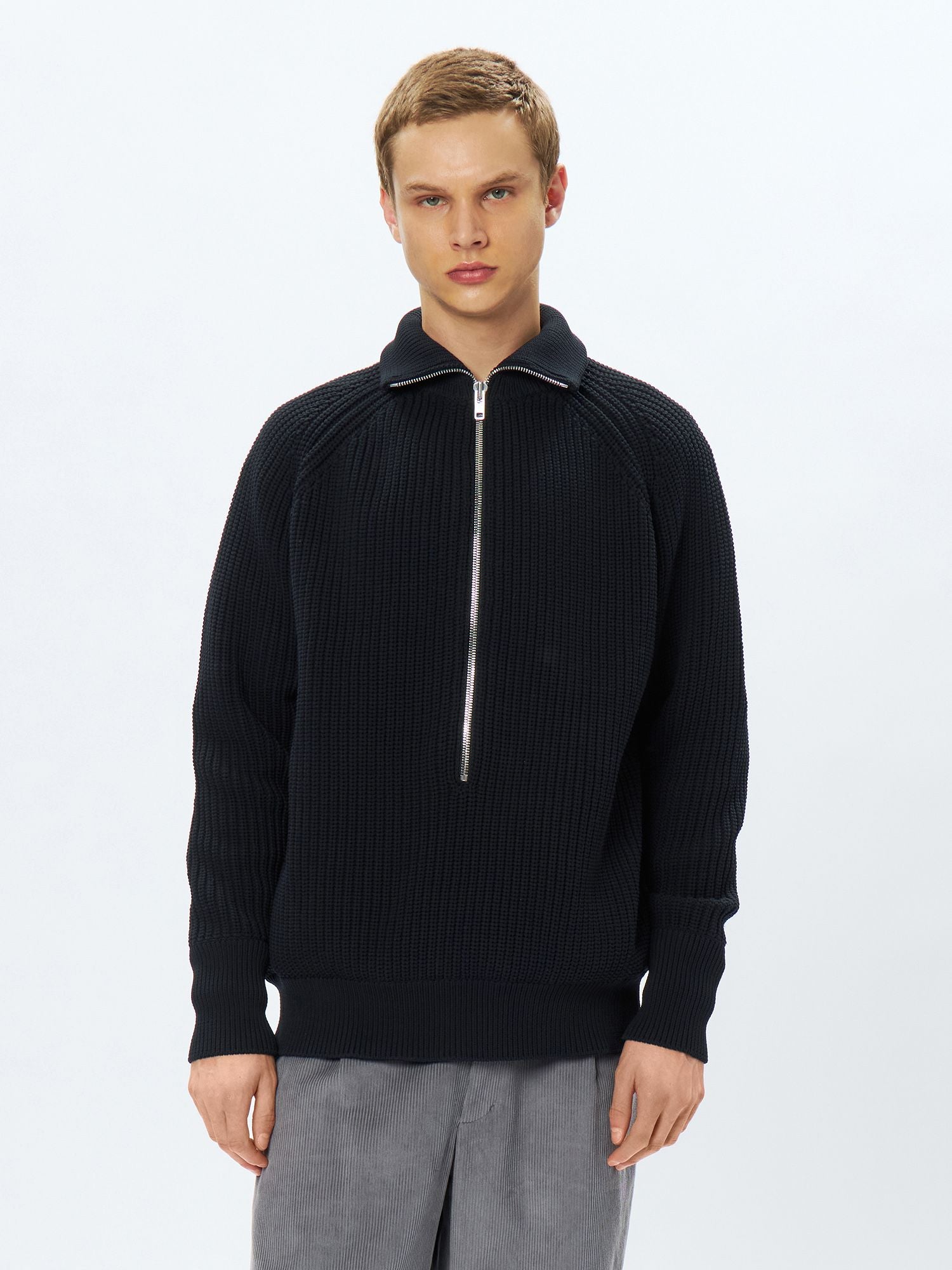 Karaminza/ Low Gauge Half Zip (Unisex)