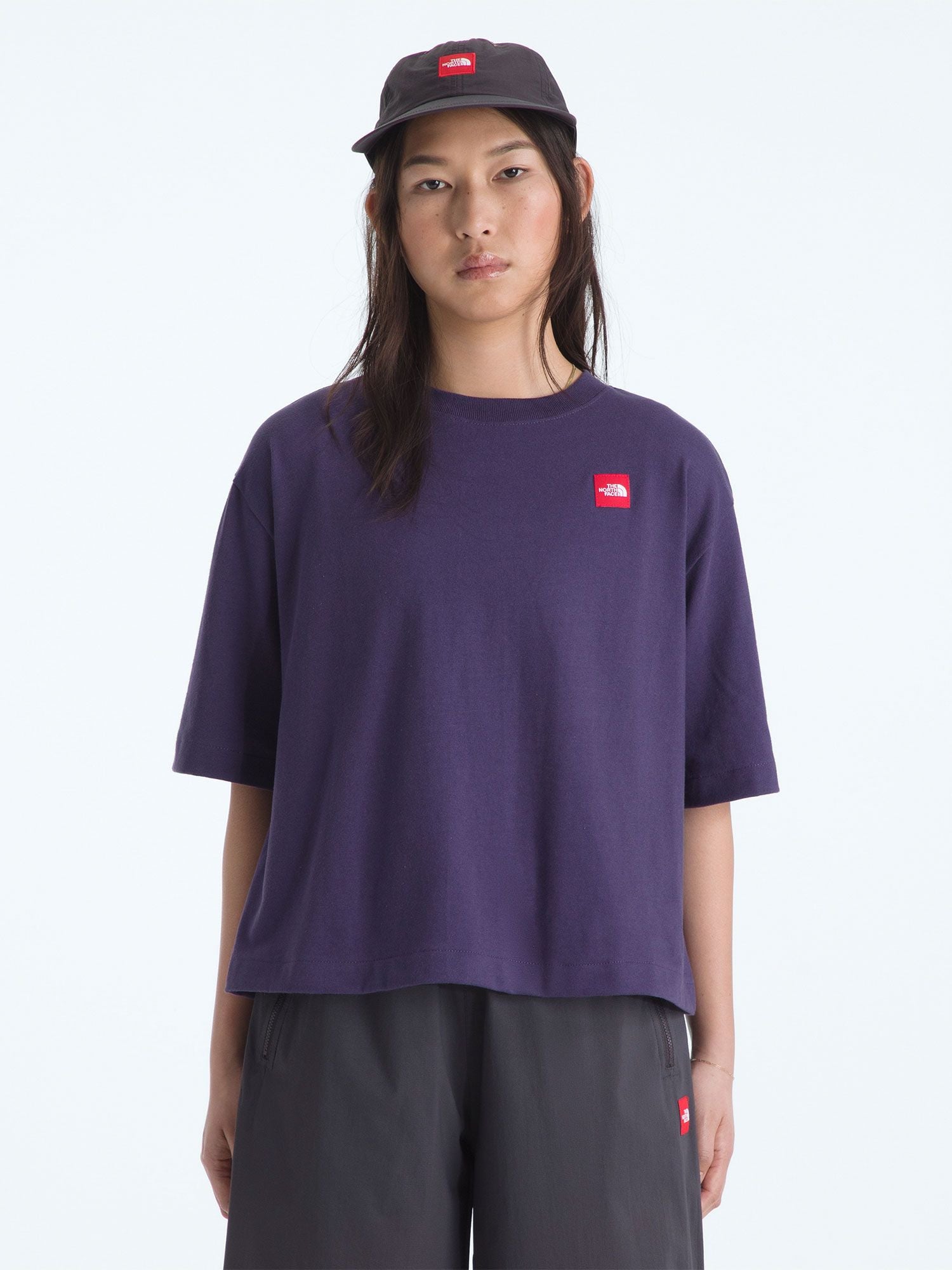 Red Box Short Sleeve Boxy Tee (Women's)