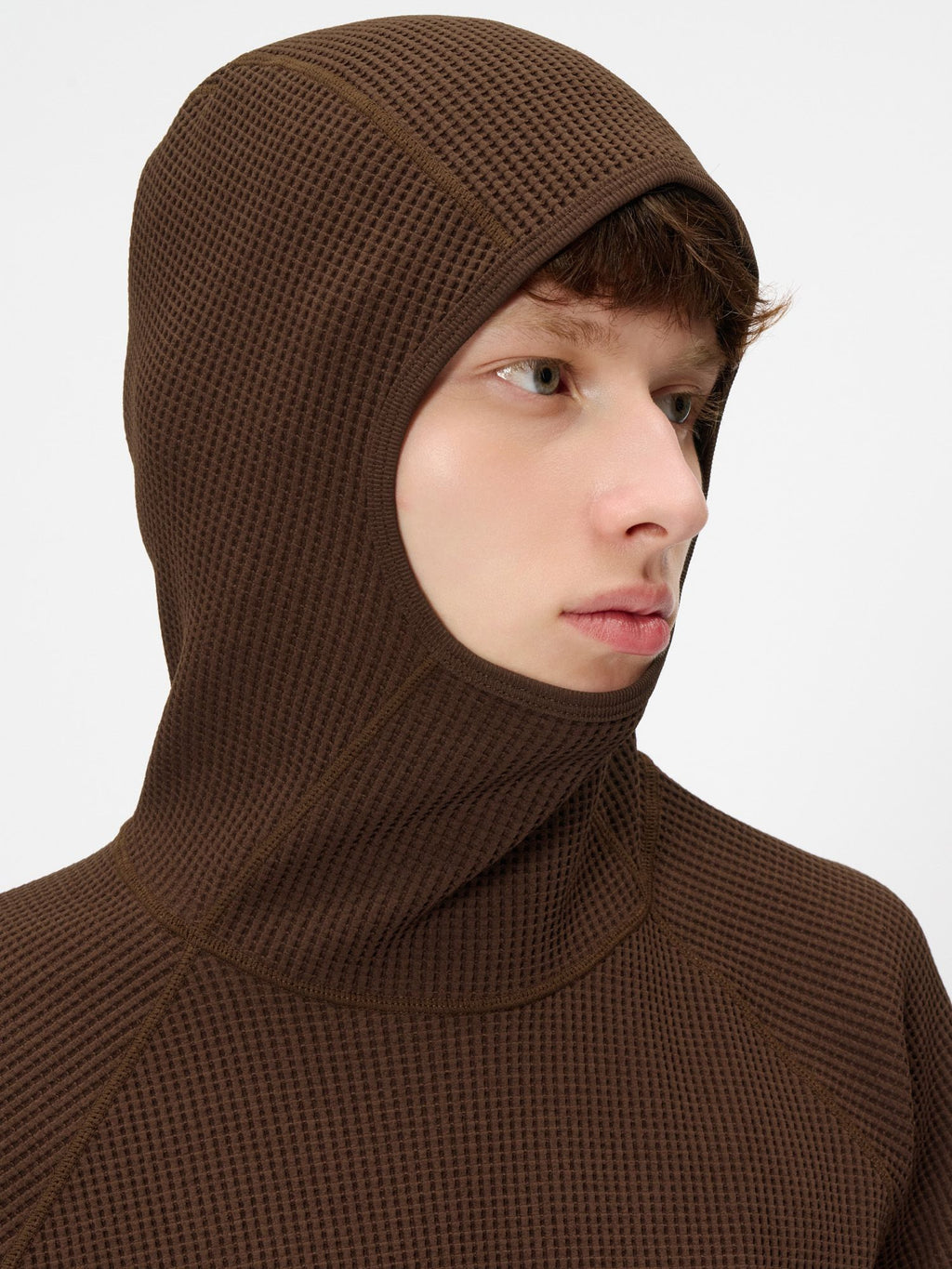 Waffle Light Long Sleeve Hoodie (Unisex)