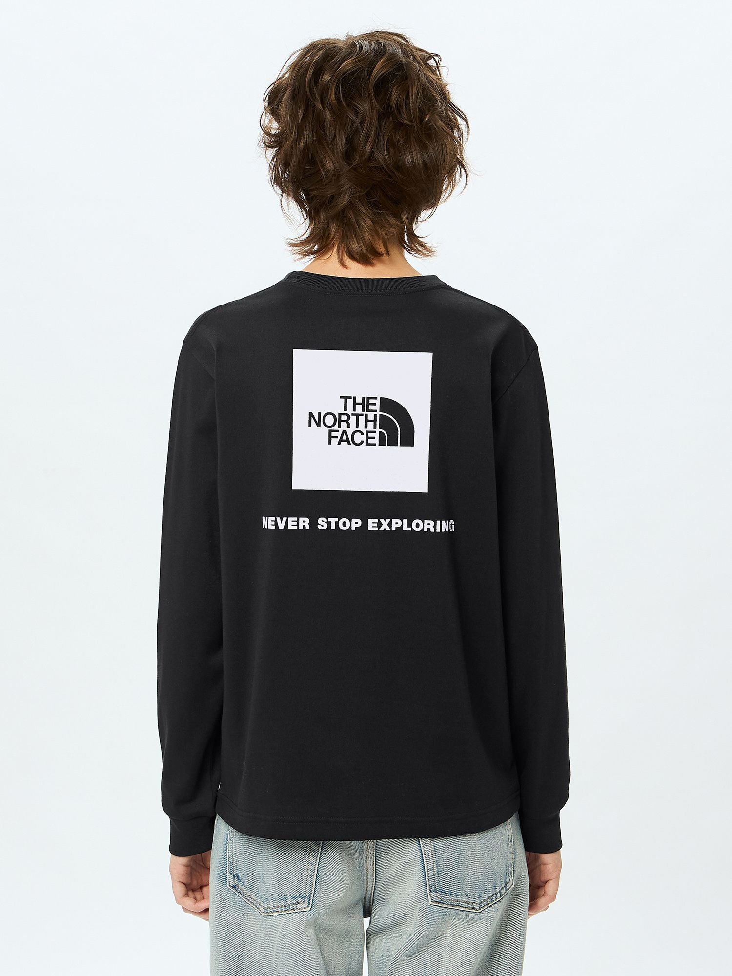 Long Sleeve Back Square Logo Tee (Women's)