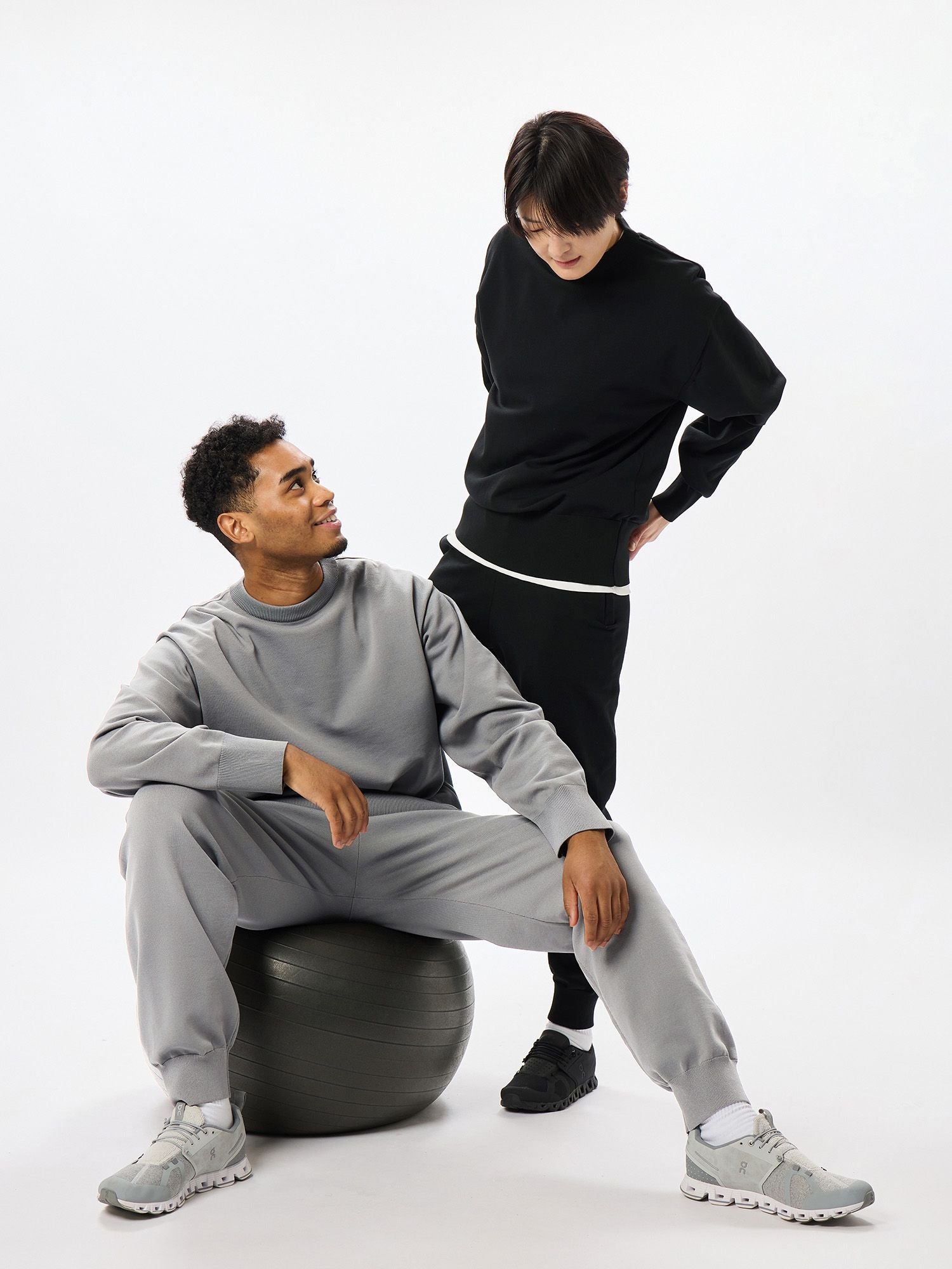 With/Knit Long Sleeve Crew (Unisex)