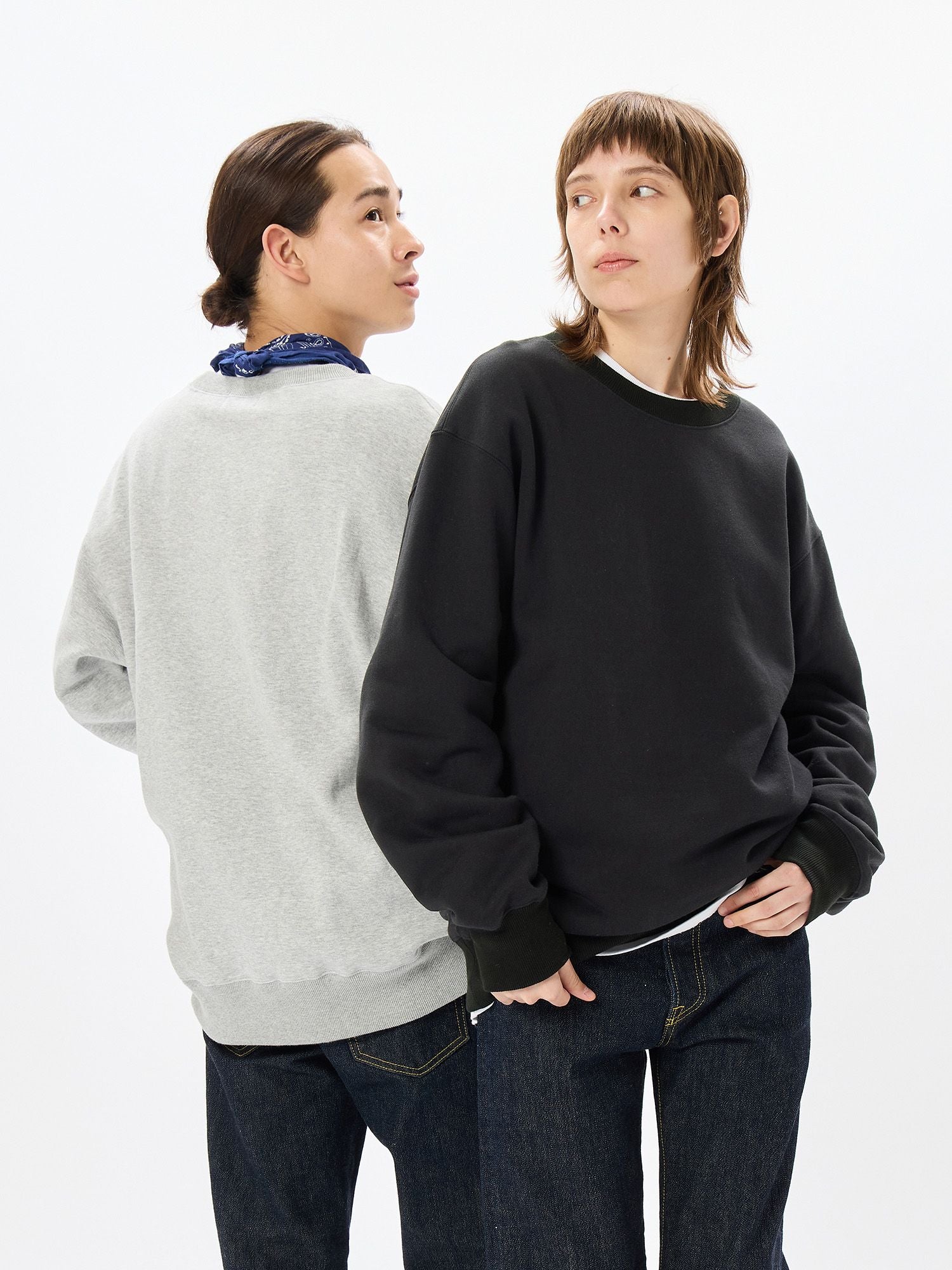 Baritone / Heavy Warm Sweat Long Sleeve Crew (Unisex)