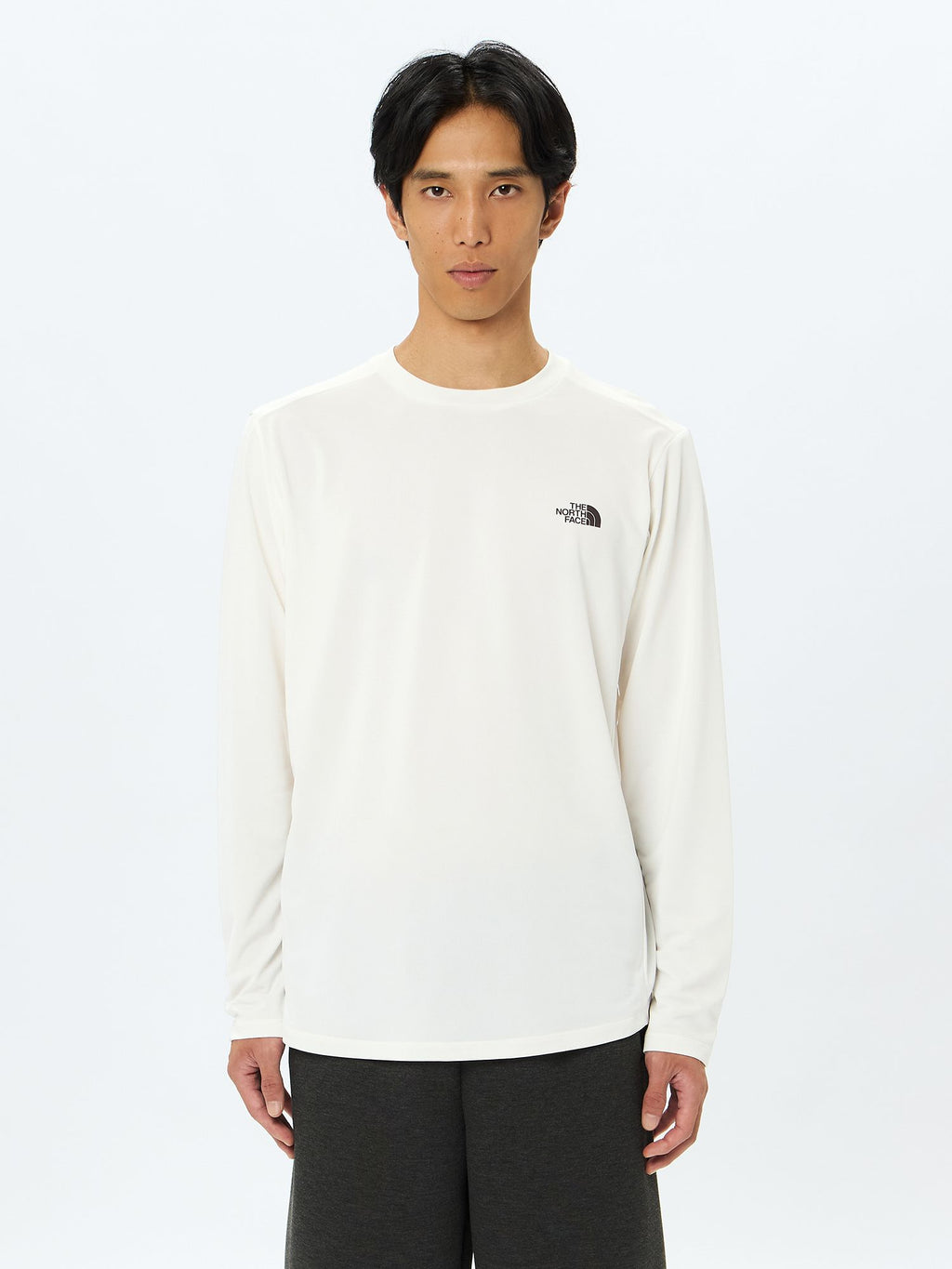 Long Sleeve One Point Logo Tee (Men's)