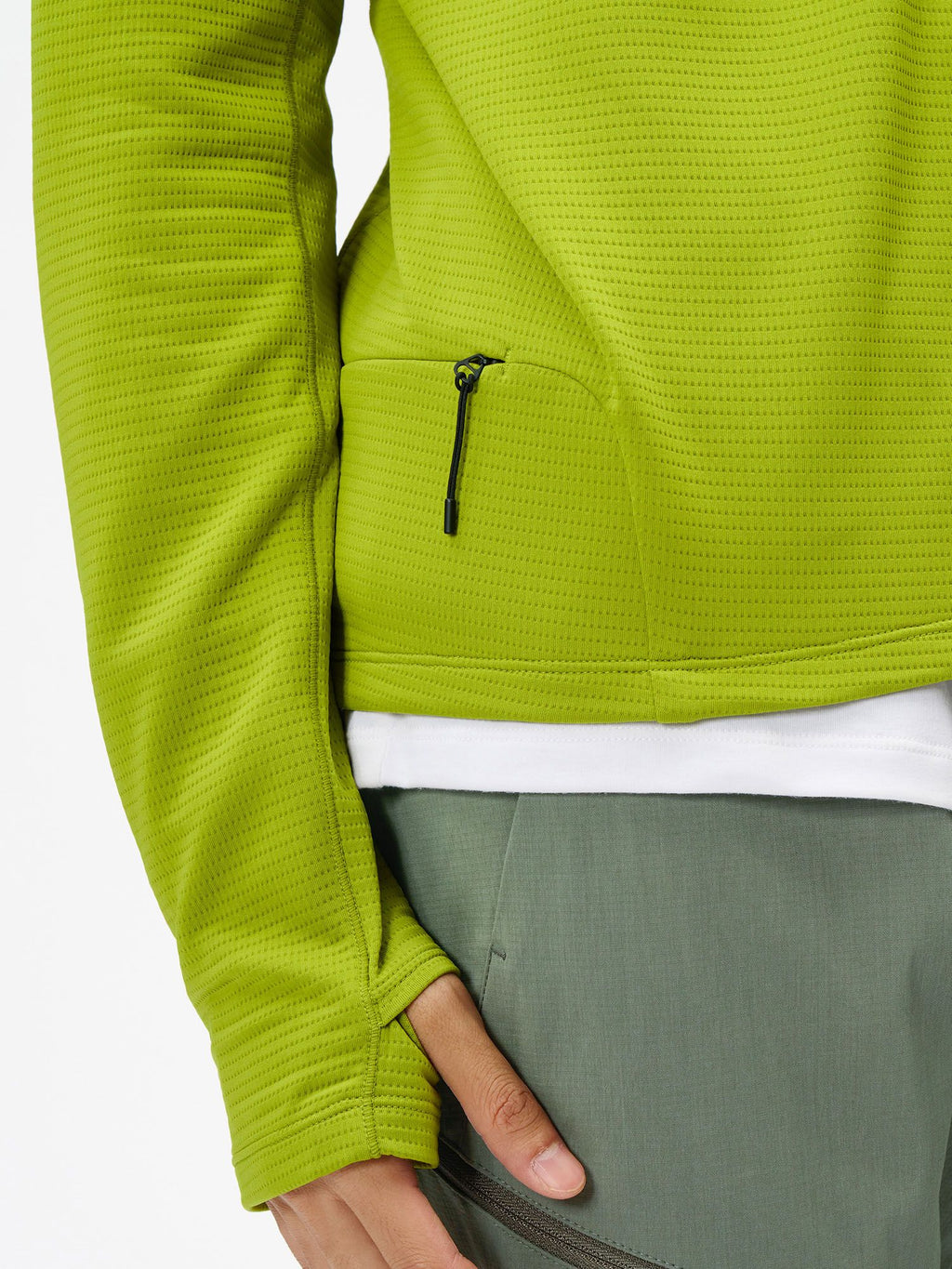 Dual Layered Long Sleeve Hoodie (Unisex)