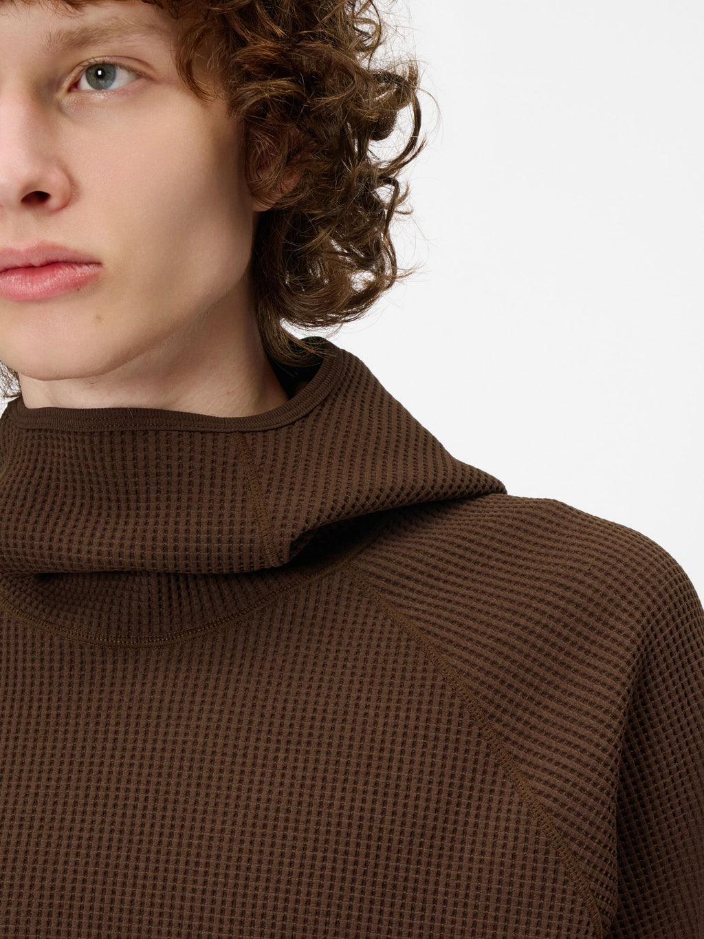 Waffle Light Long Sleeve Hoodie (Unisex)