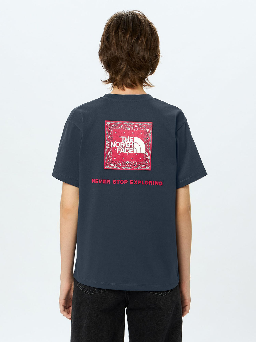 Short Sleeve Bandana Square Logo Tee (Women's)