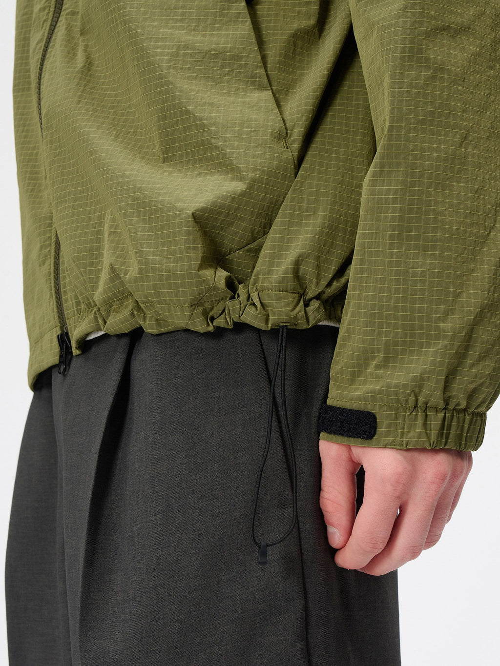 Dope Dyed Ripstop Wind Jacket (Unisex)