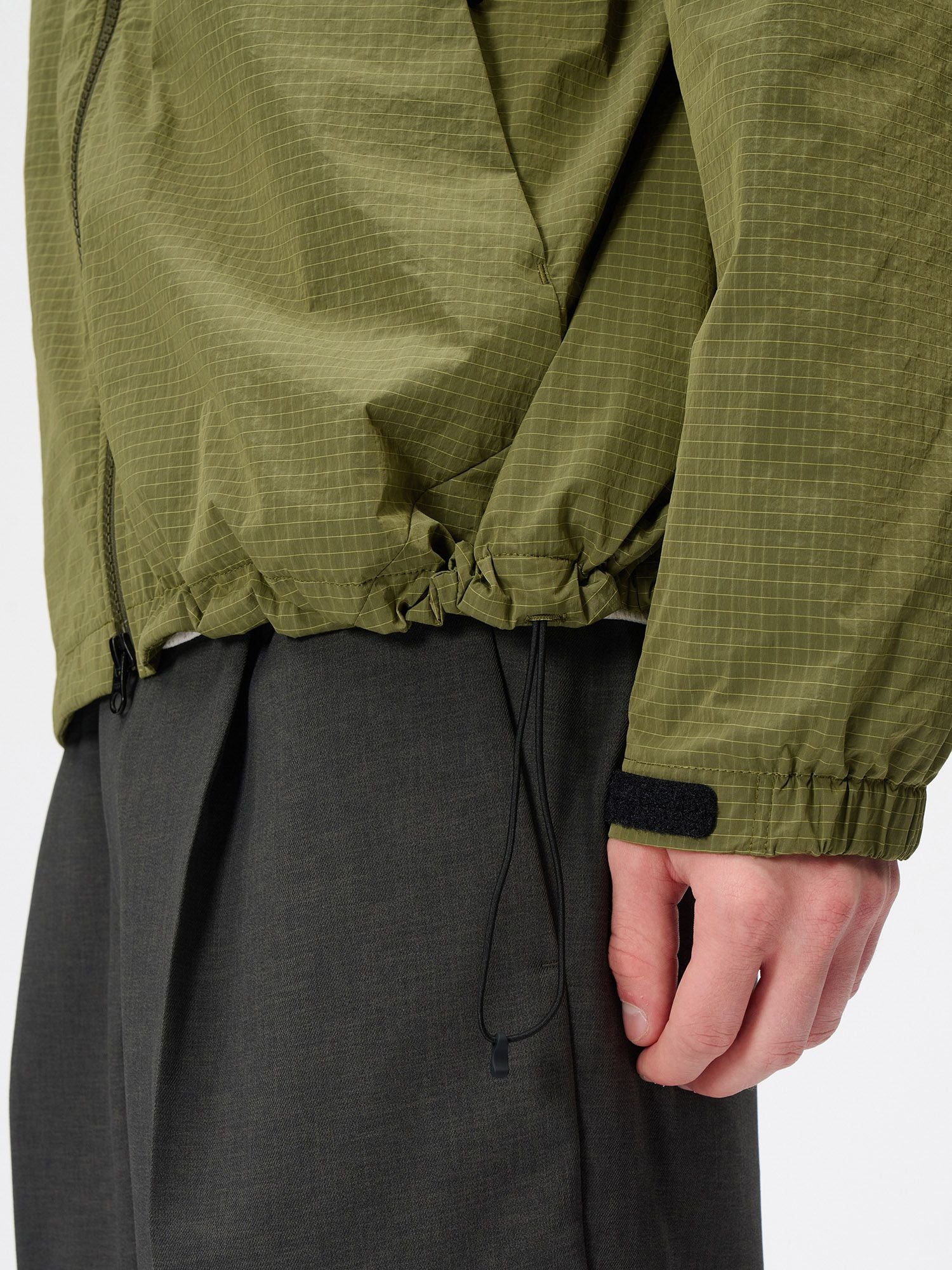 Dope Dyed Ripstop Wind Jacket (Unisex)