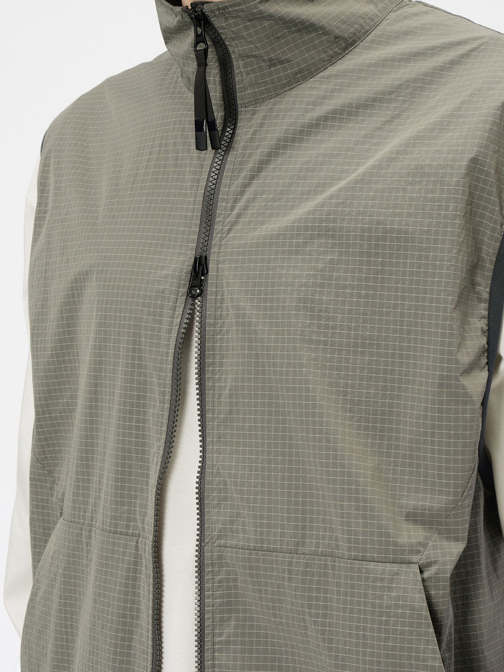 Dope Dyed Ripstop Wind Vest (Unisex)