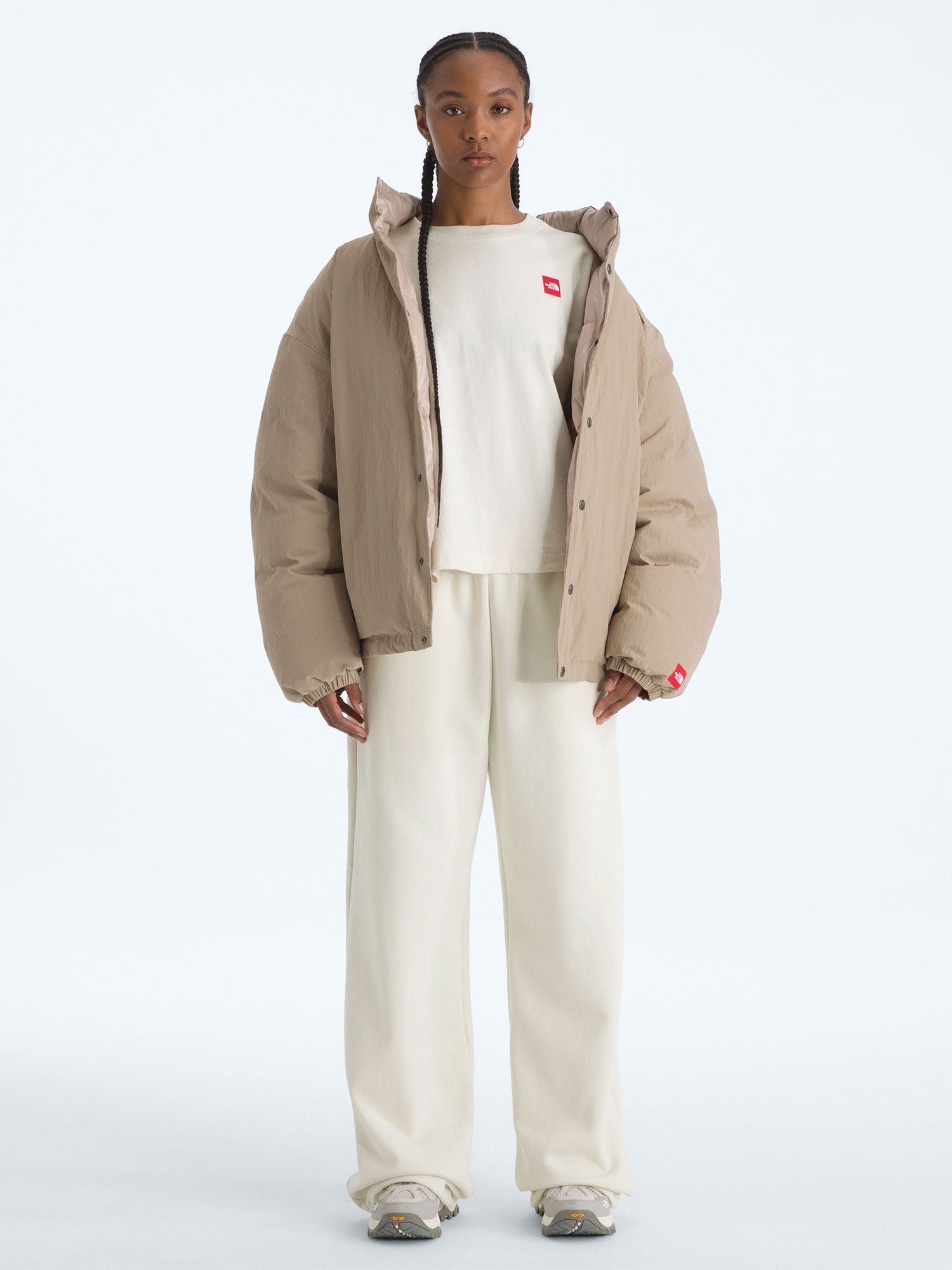 Red Box Short Sleeve Boxy Tee (Women's)