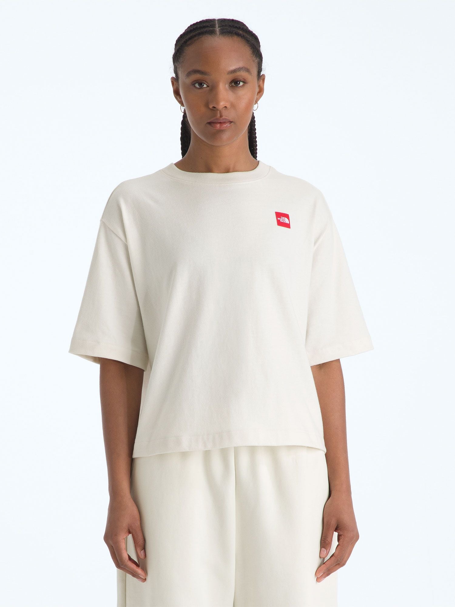 Red Box Short Sleeve Boxy Tee (Women's)