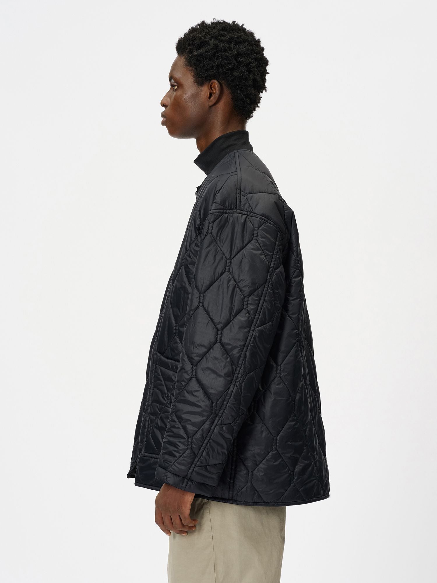 Reversible Quilted Puffy Jacket (Unisex)