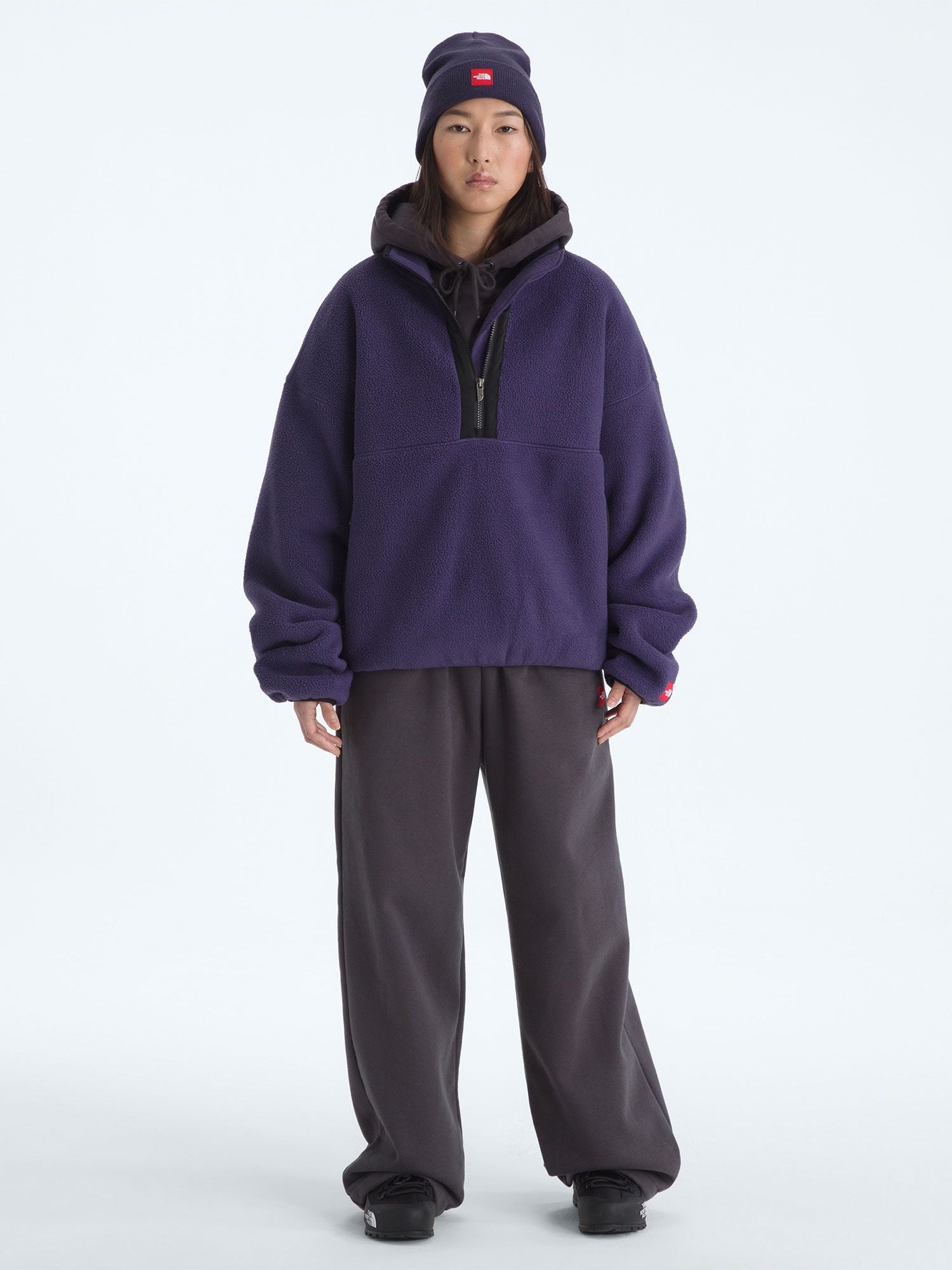 Red Box 1/2 Zip Fleece (Unisex)