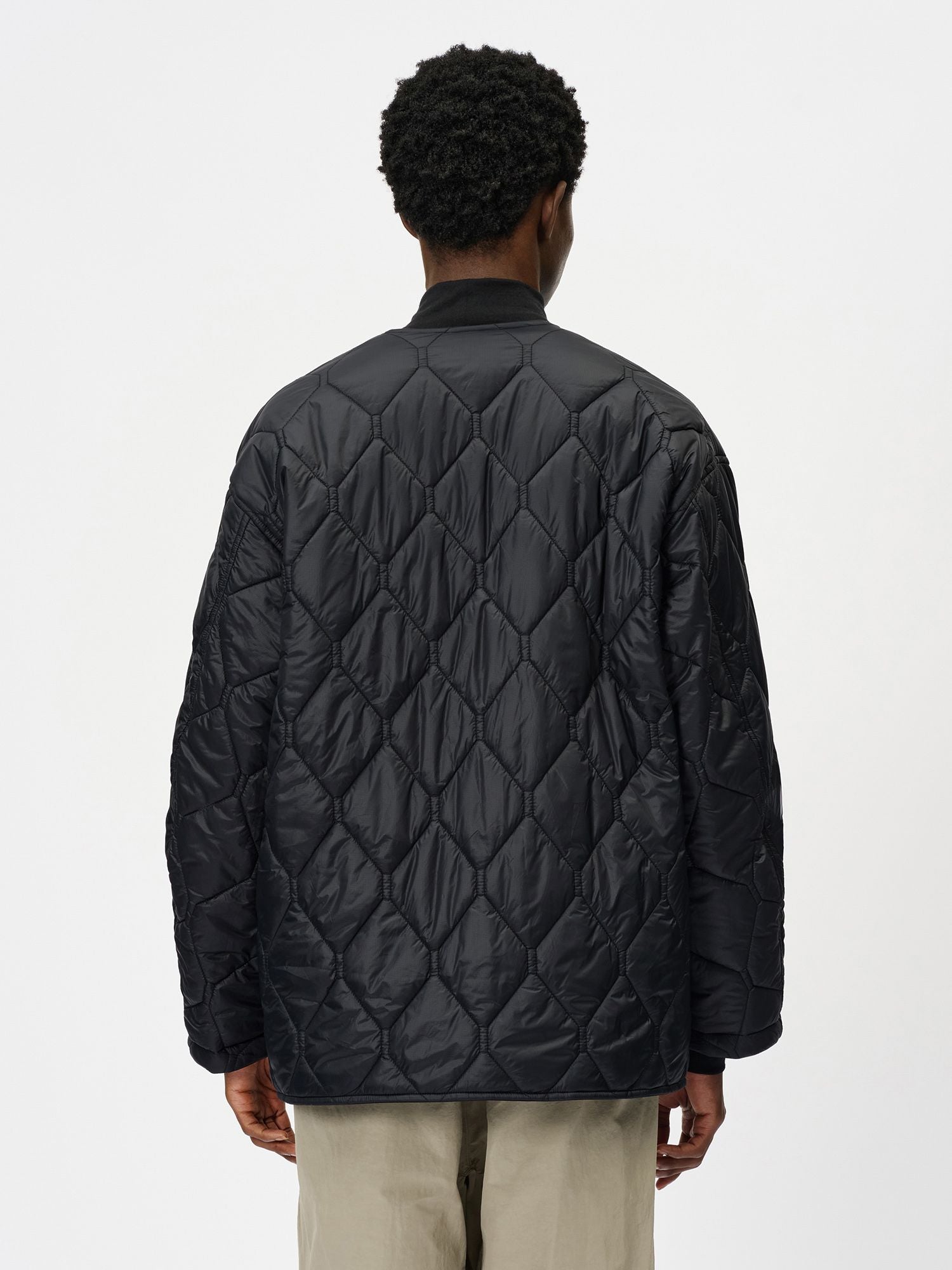 Reversible Quilted Puffy Jacket (Unisex)