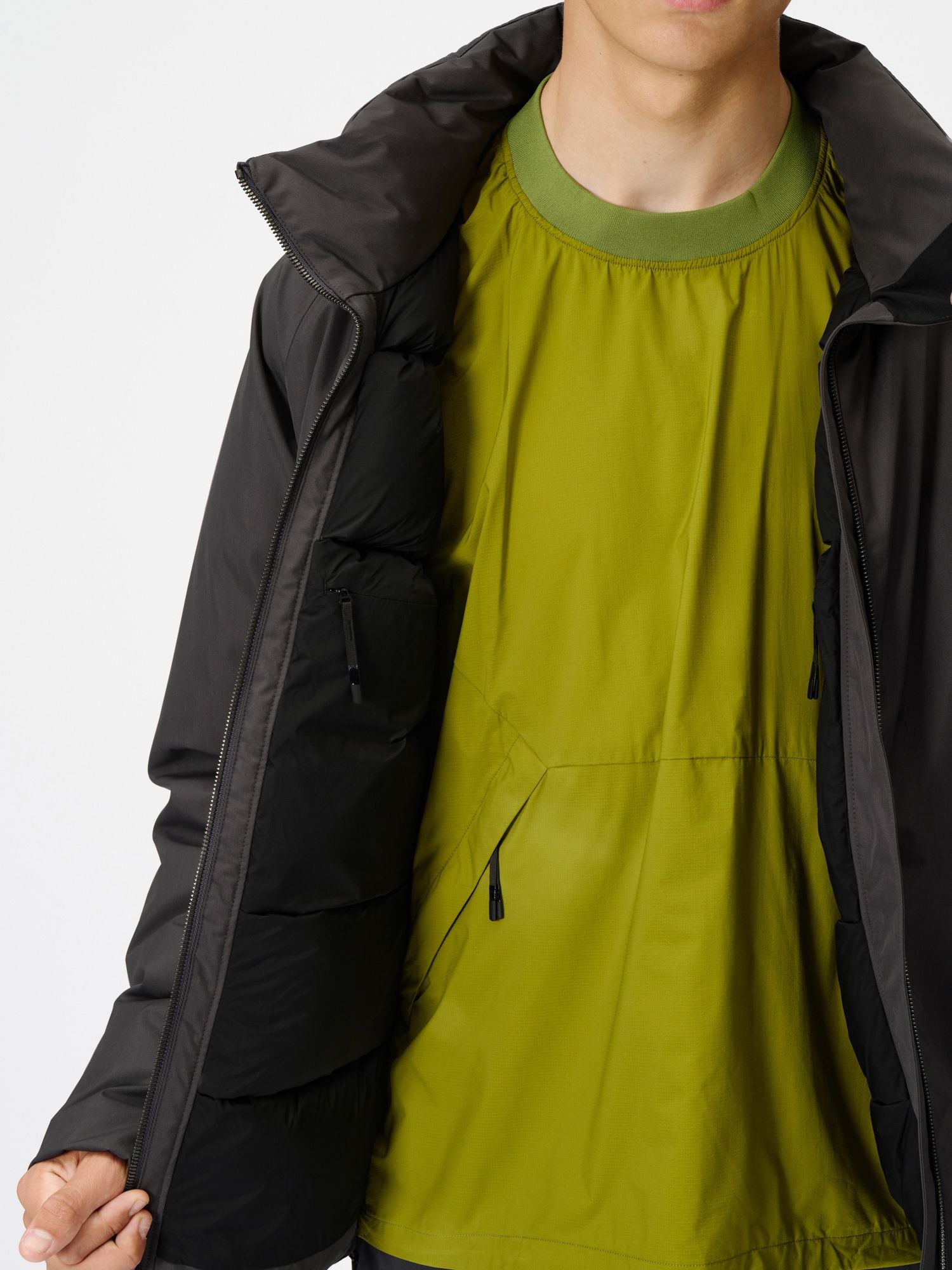 Wool Blend 900 Fill Power Down Jacket (Unisex)