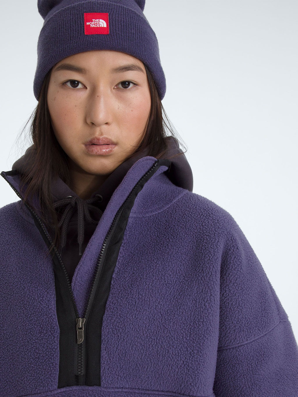 Red Box 1/2 Zip Fleece (Unisex)