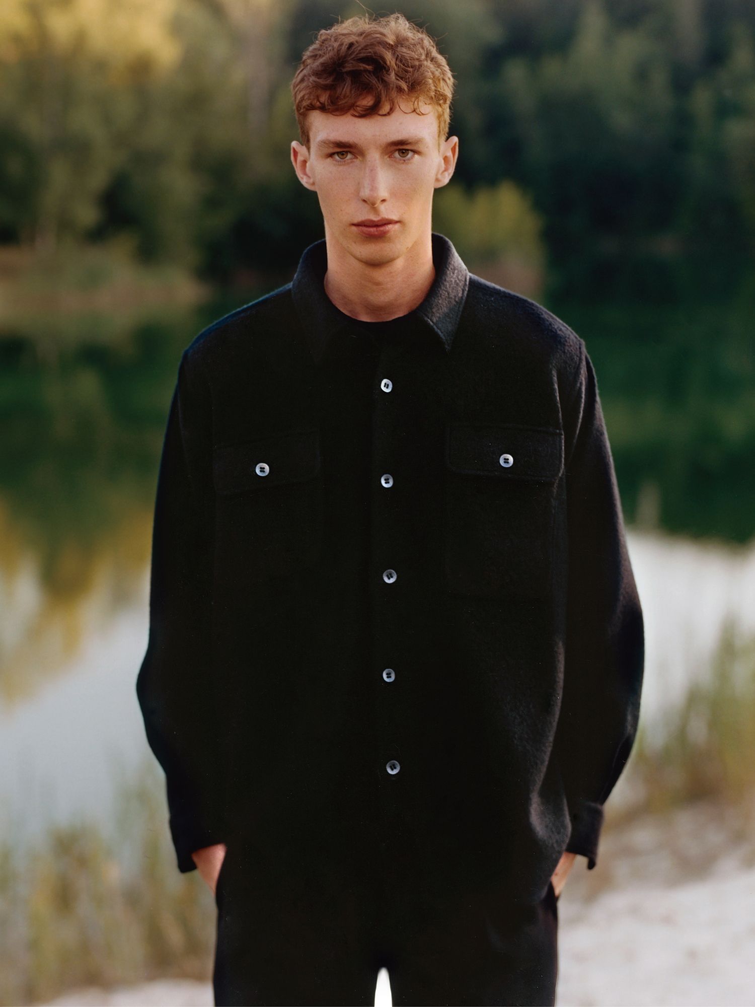 Wool Jersey Coptis Shirt (Unisex)