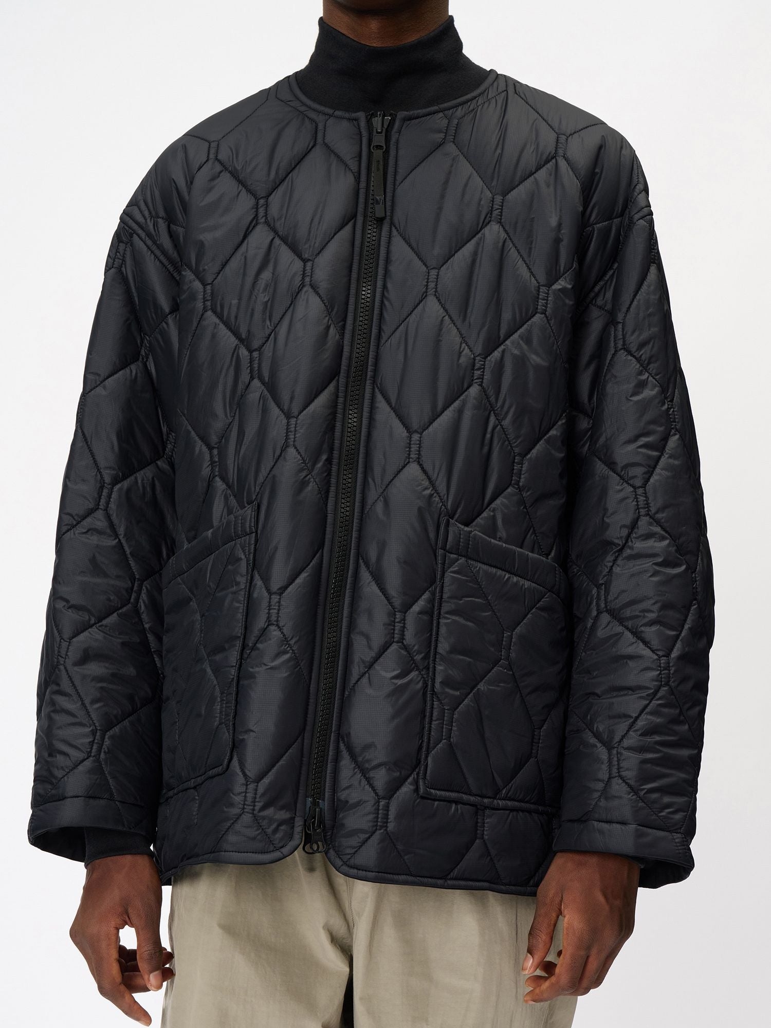 Reversible Quilted Puffy Jacket (Unisex)