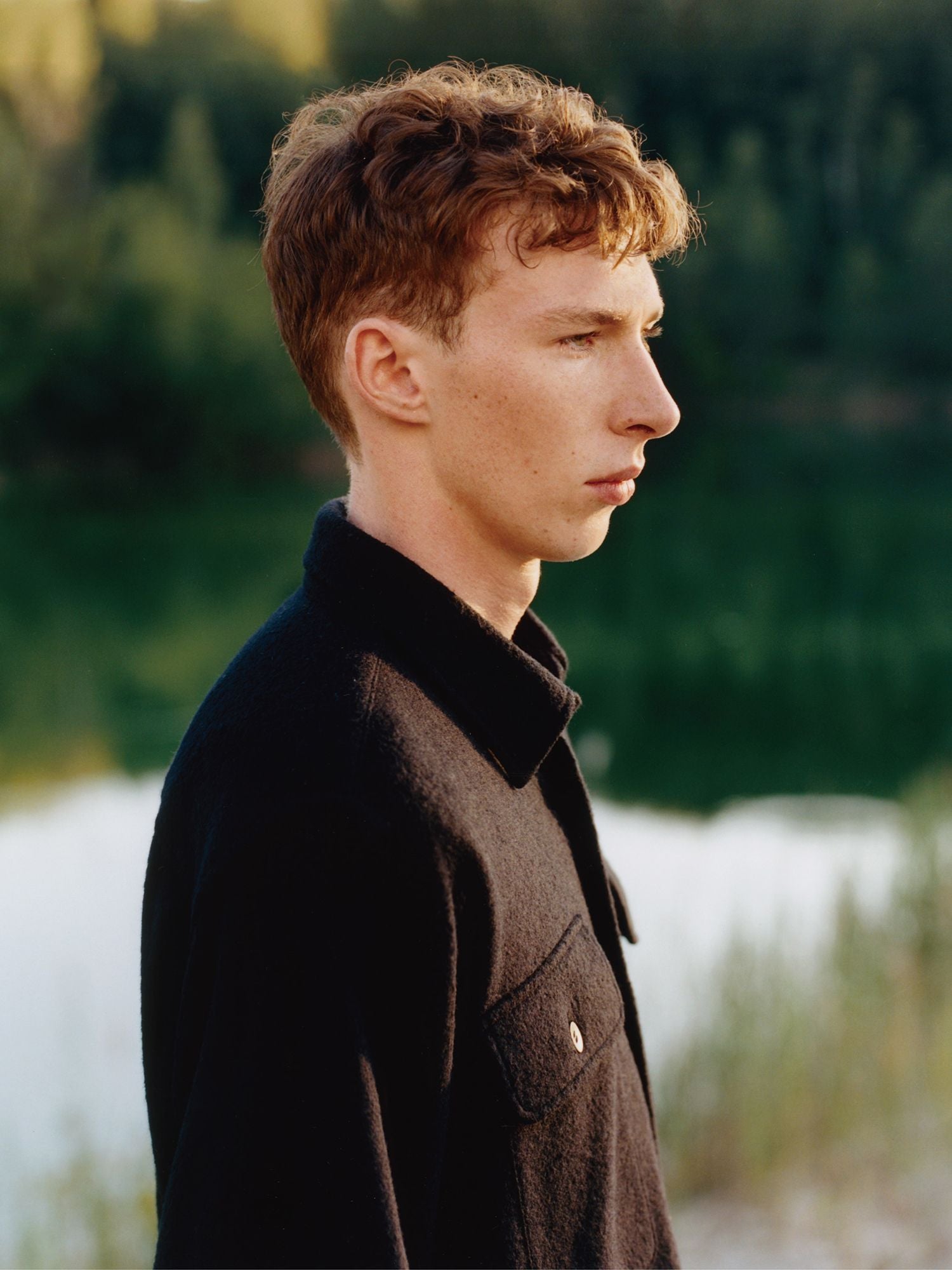 Wool Jersey Coptis Shirt (Unisex)