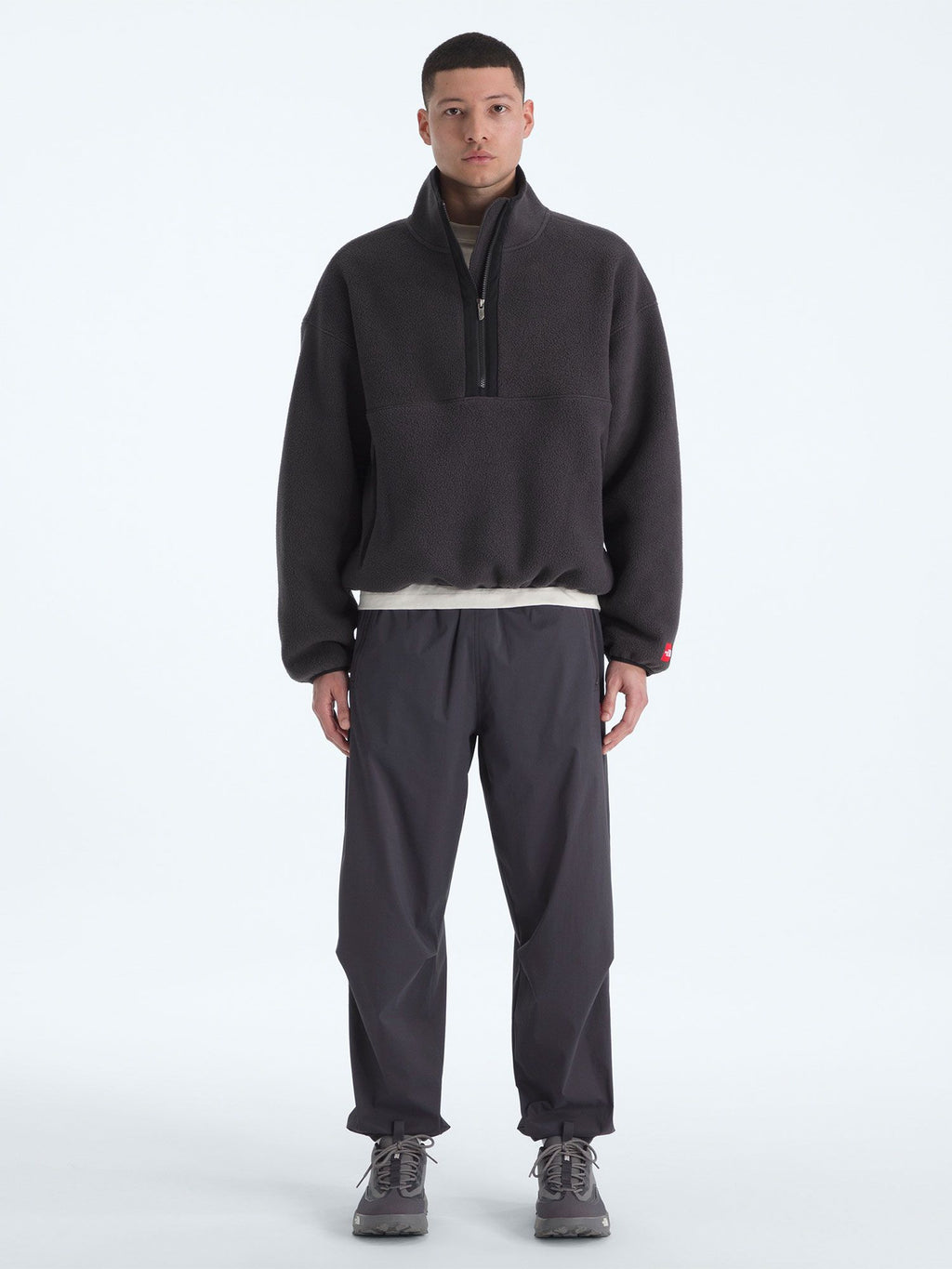 Red Box 1/2 Zip Fleece (Unisex)