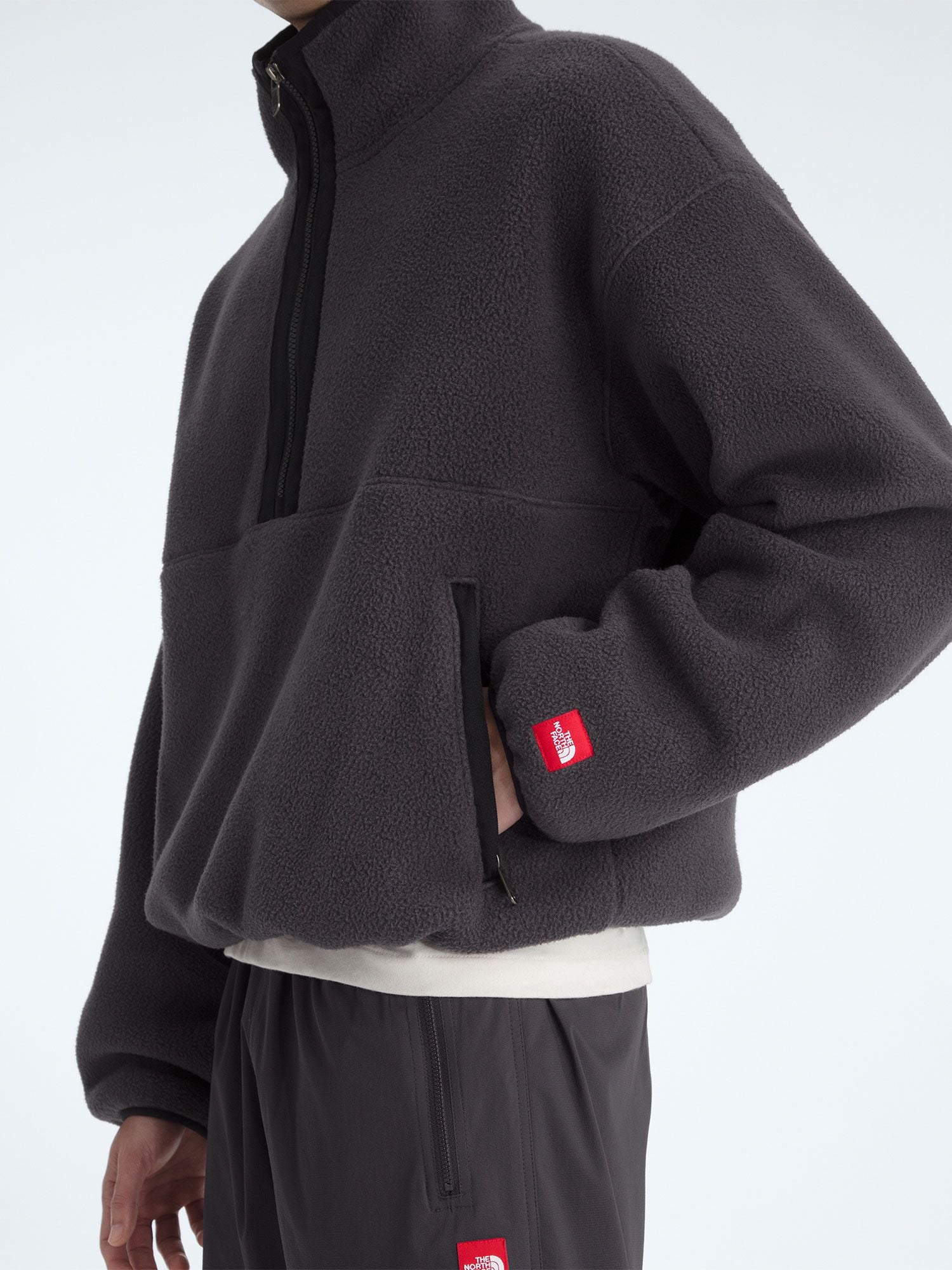 Red Box 1/2 Zip Fleece (Unisex)