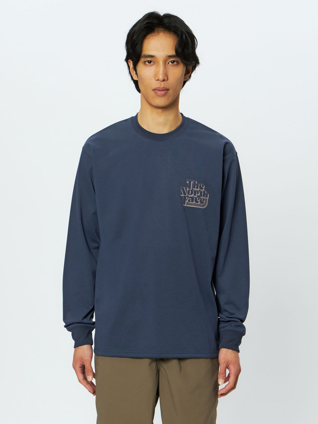 Long Sleeve Free Lang Graphic Crew (Unisex)