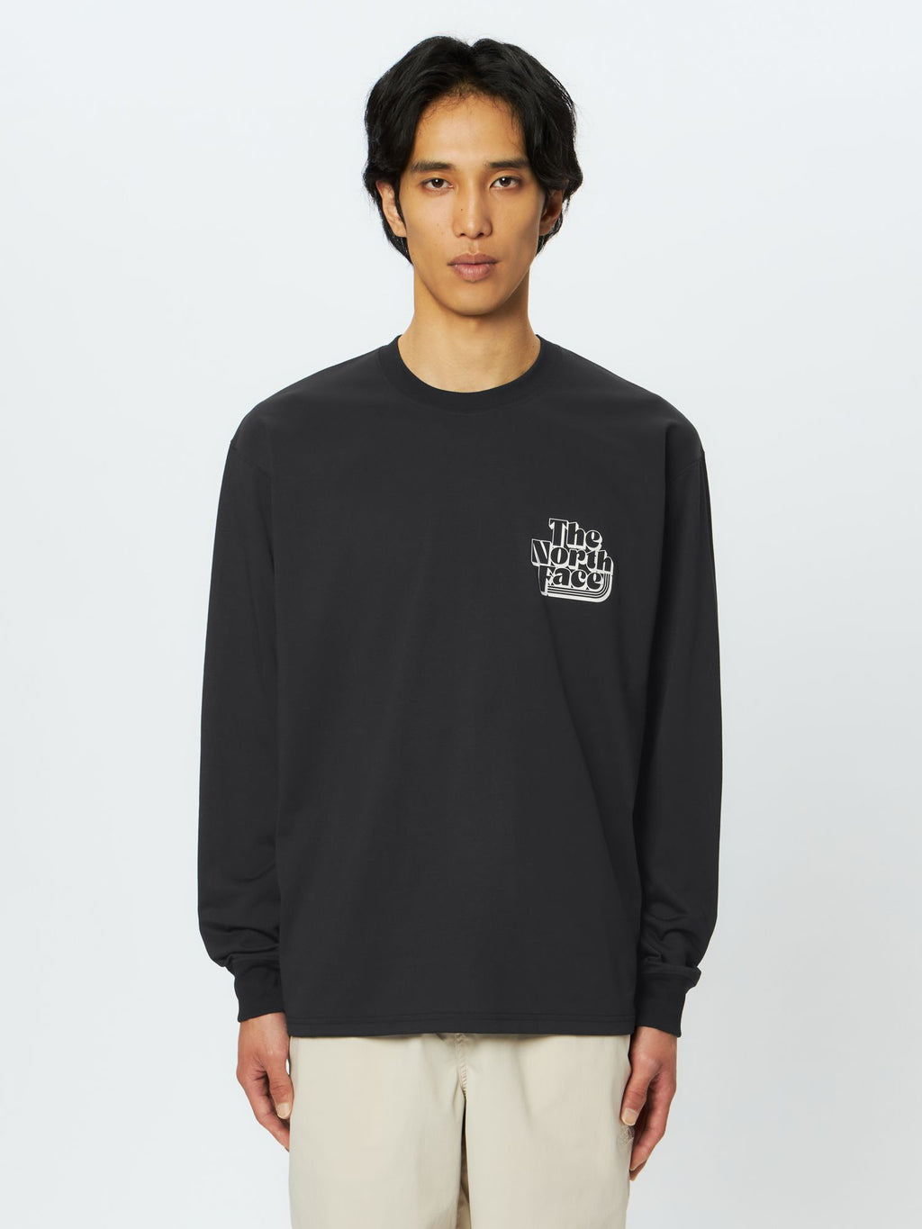 Long Sleeve Free Lang Graphic Crew (Unisex)